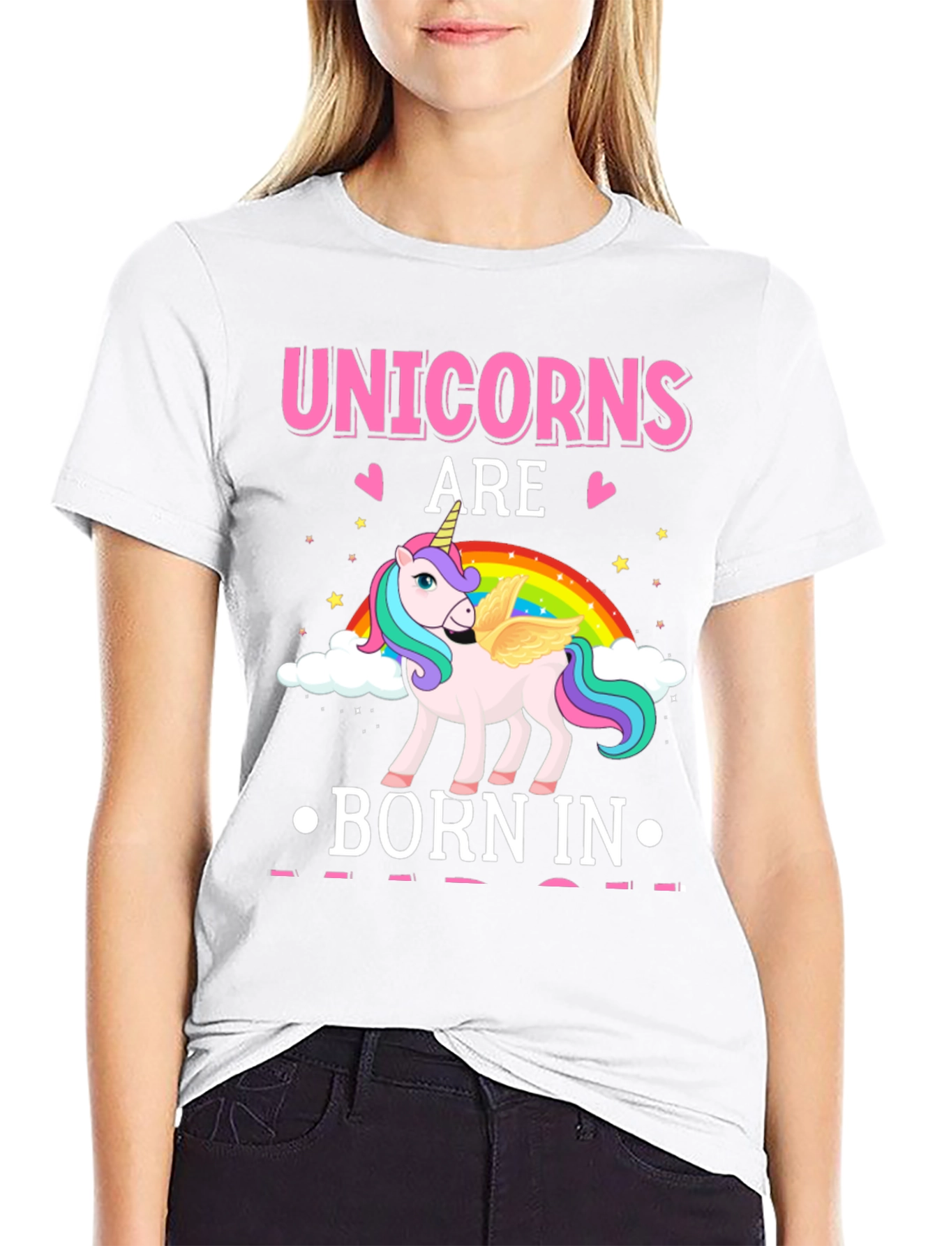 Black Unicorns Are Born In T-Shirt view 9
