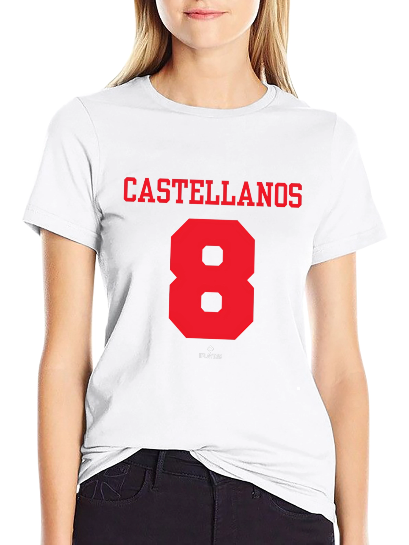 Black Castellanos #8 Black Graphic Tee view 9