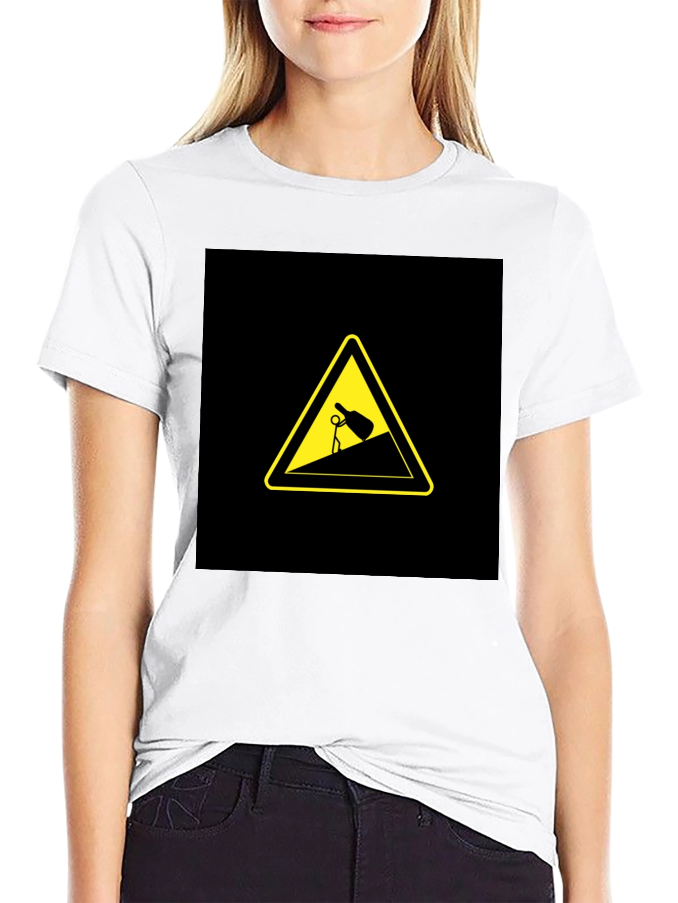 Black Warning: Heavy Drinker T-Shirt - Funny Graphic Tee view 9