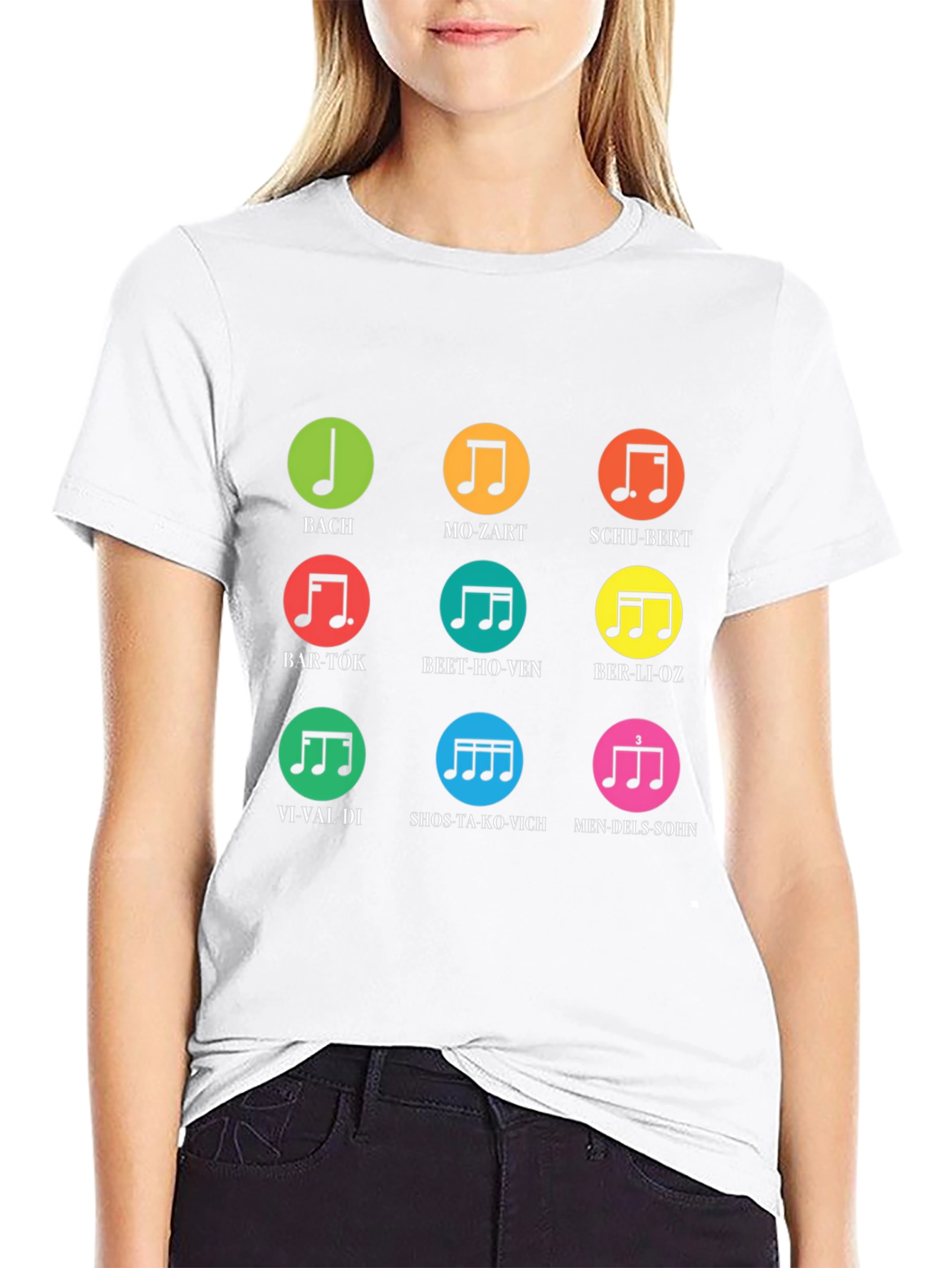 Black Musical Composer T-Shirt | Bach, Mozart, Beethoven & More view 9