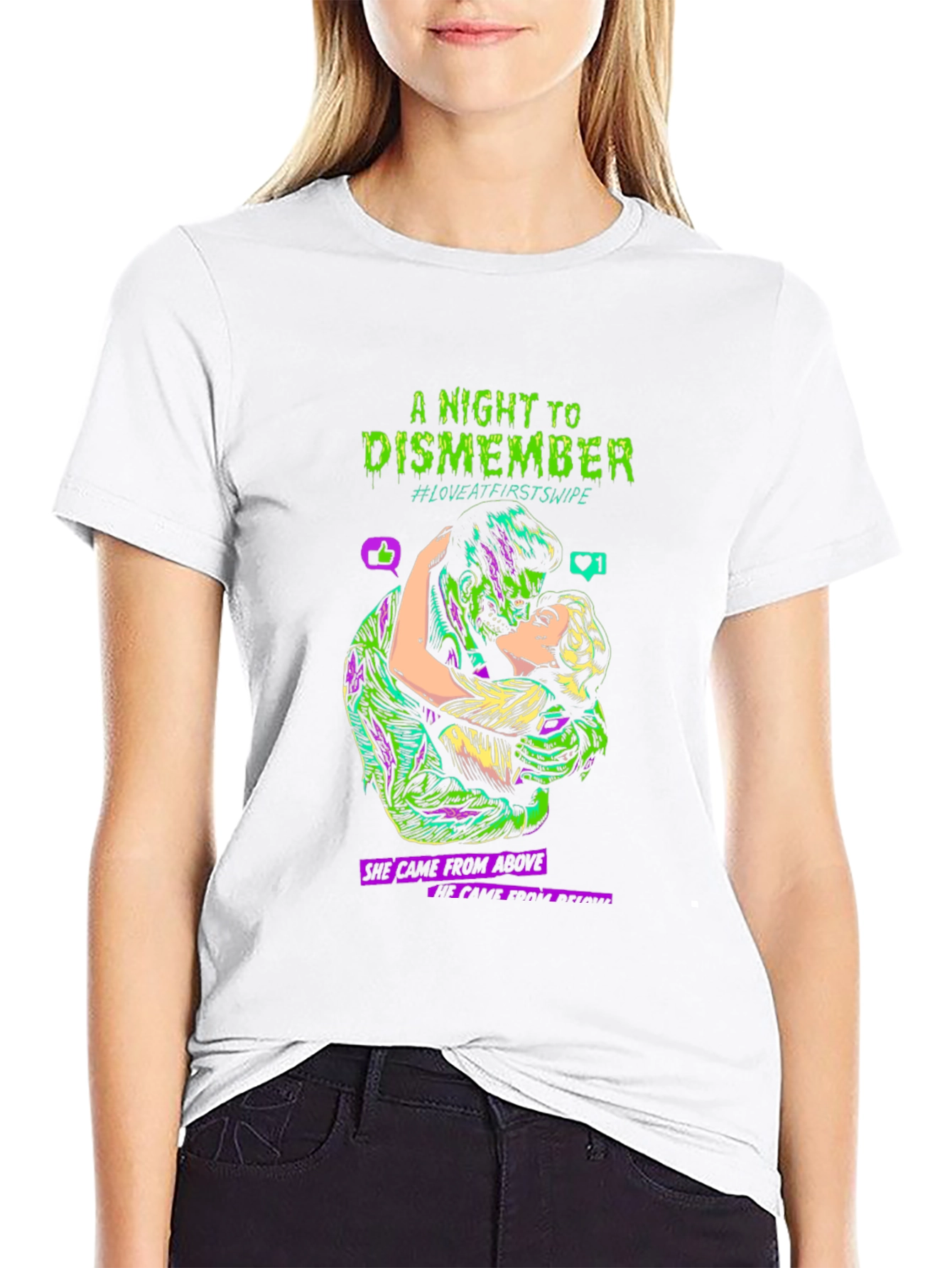Black A Night to Dismember T-Shirt view 9