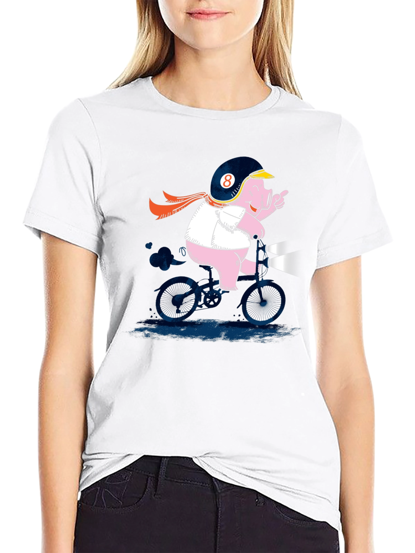 Pig on a Bike T-Shirt - 9