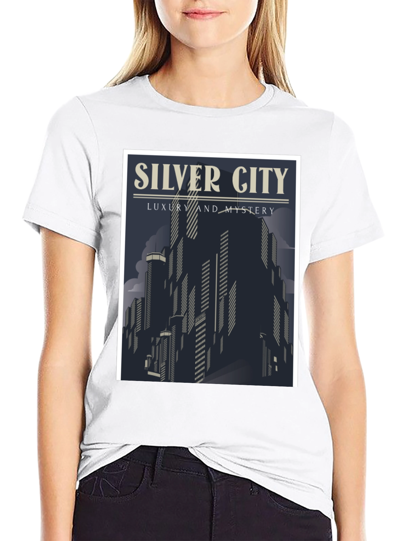 Silver City Luxury Tee - 9