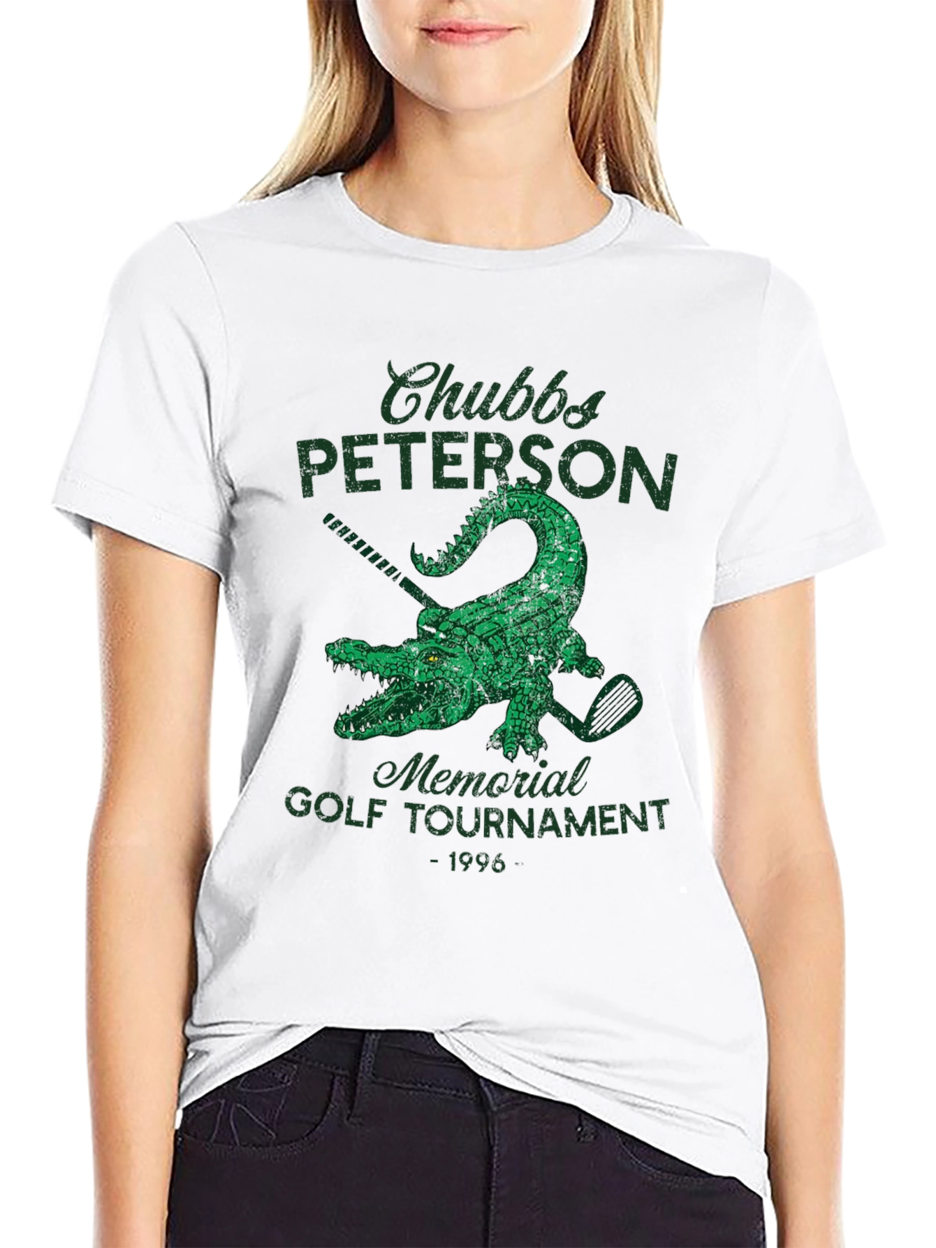 Black Chubbs Peterson Memorial Golf T-Shirt view 9