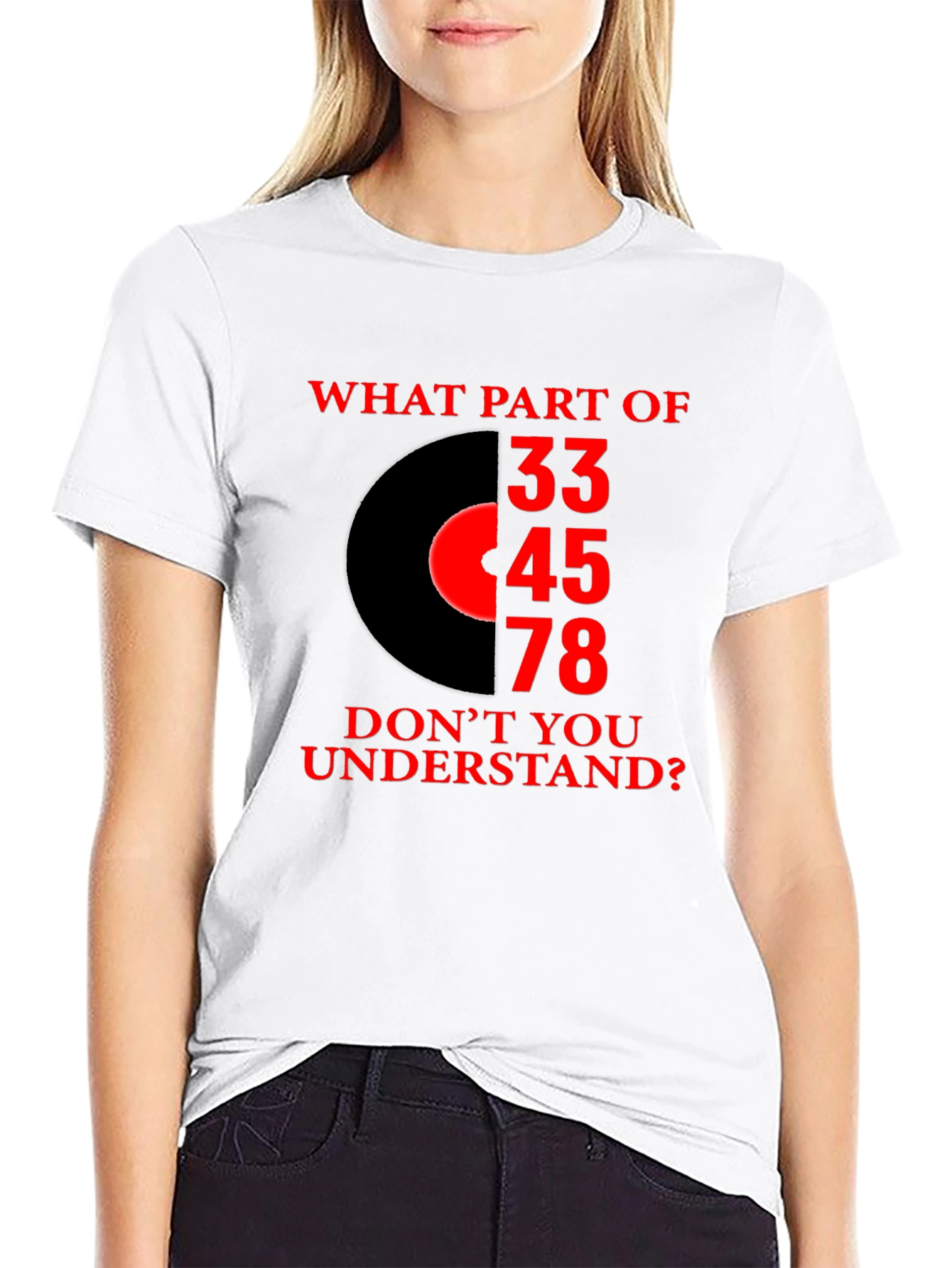 Black Vinyl Speed T-Shirt: What Part Don't You Get? view 9