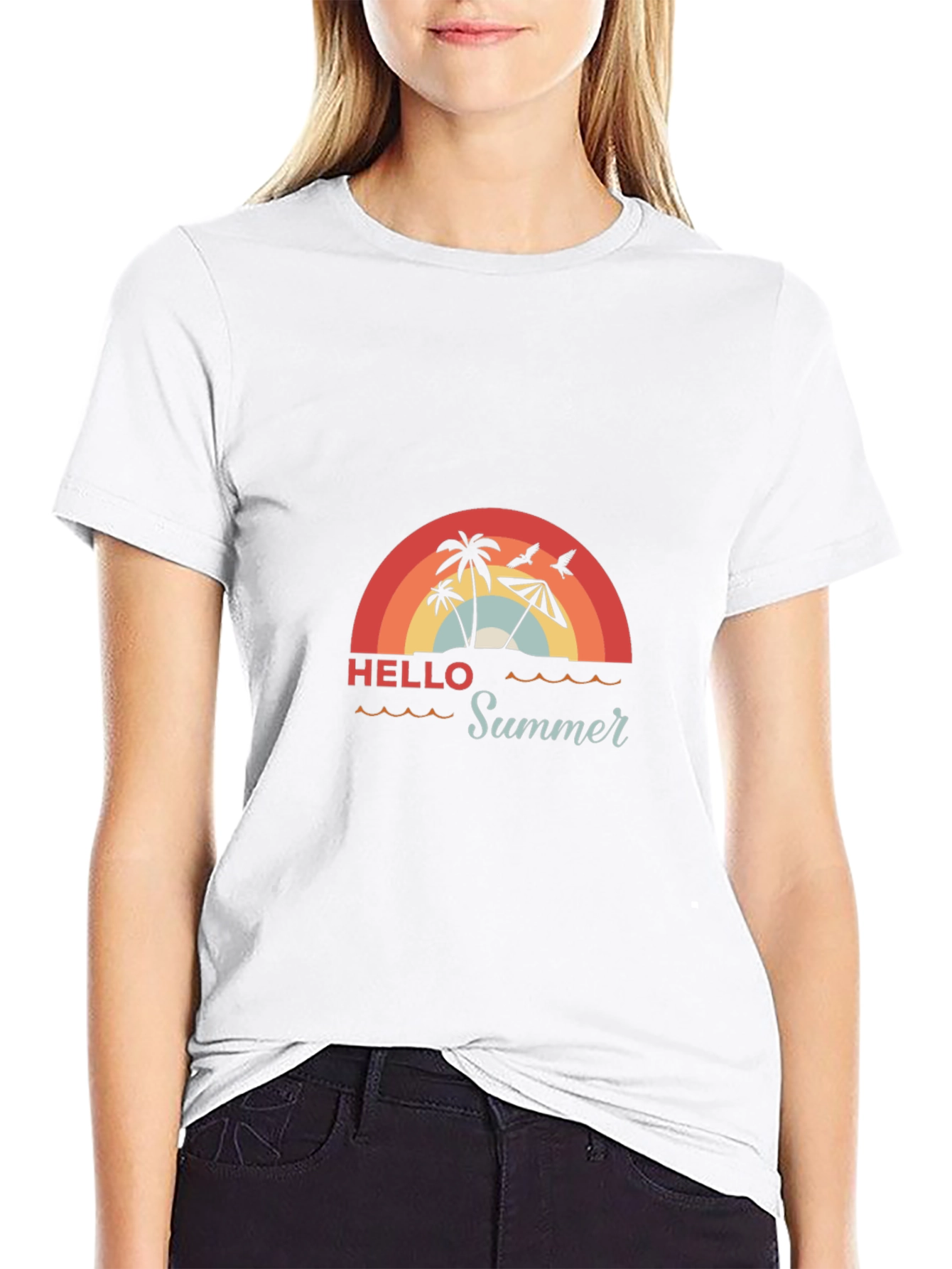 Hello Summer Graphic Tee - 9