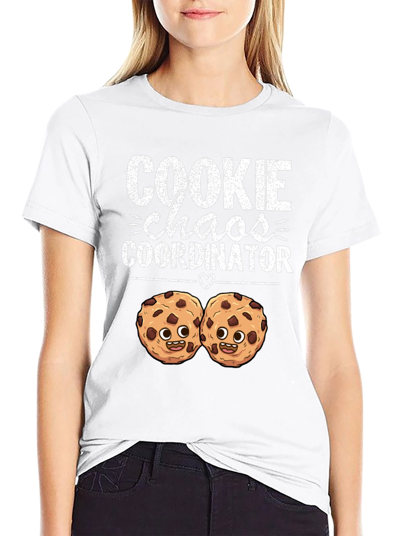 Black Cookie Chaos Coordinator T-Shirt view 9