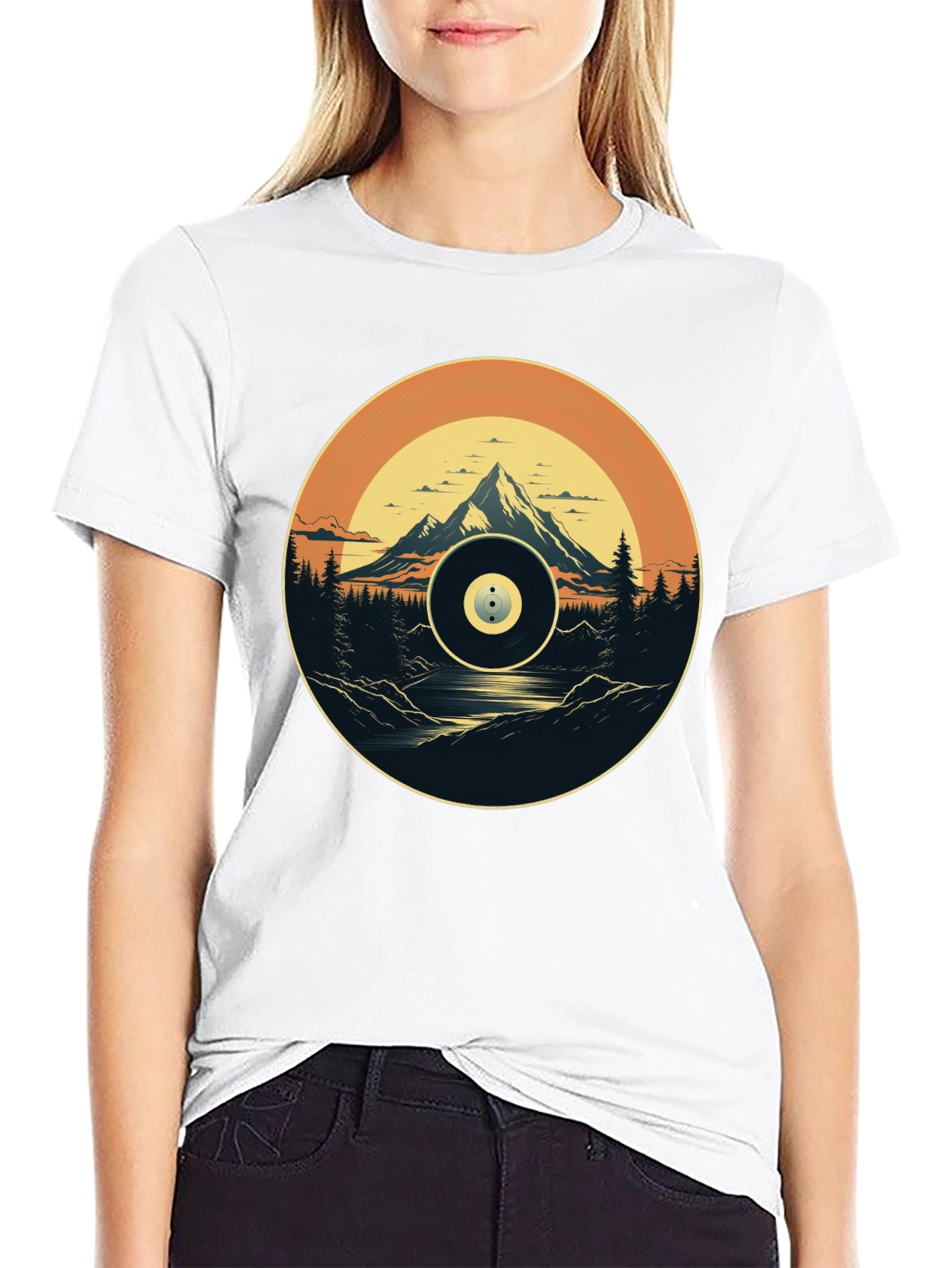 Black Mountain Vista Vinyl Graphic Tee view 9