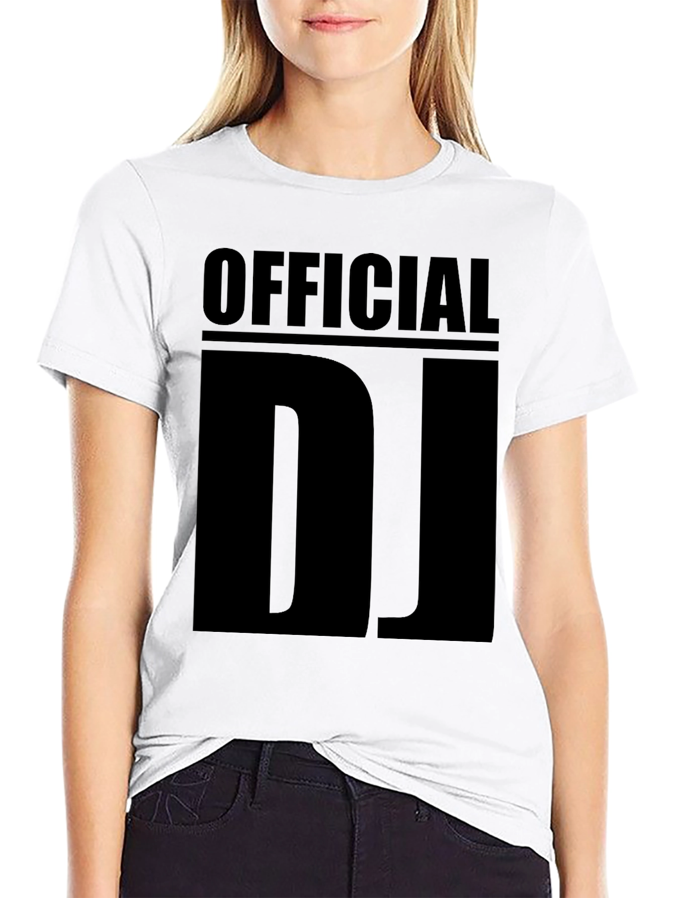 Black Official DJ Black Graphic Tee view 9