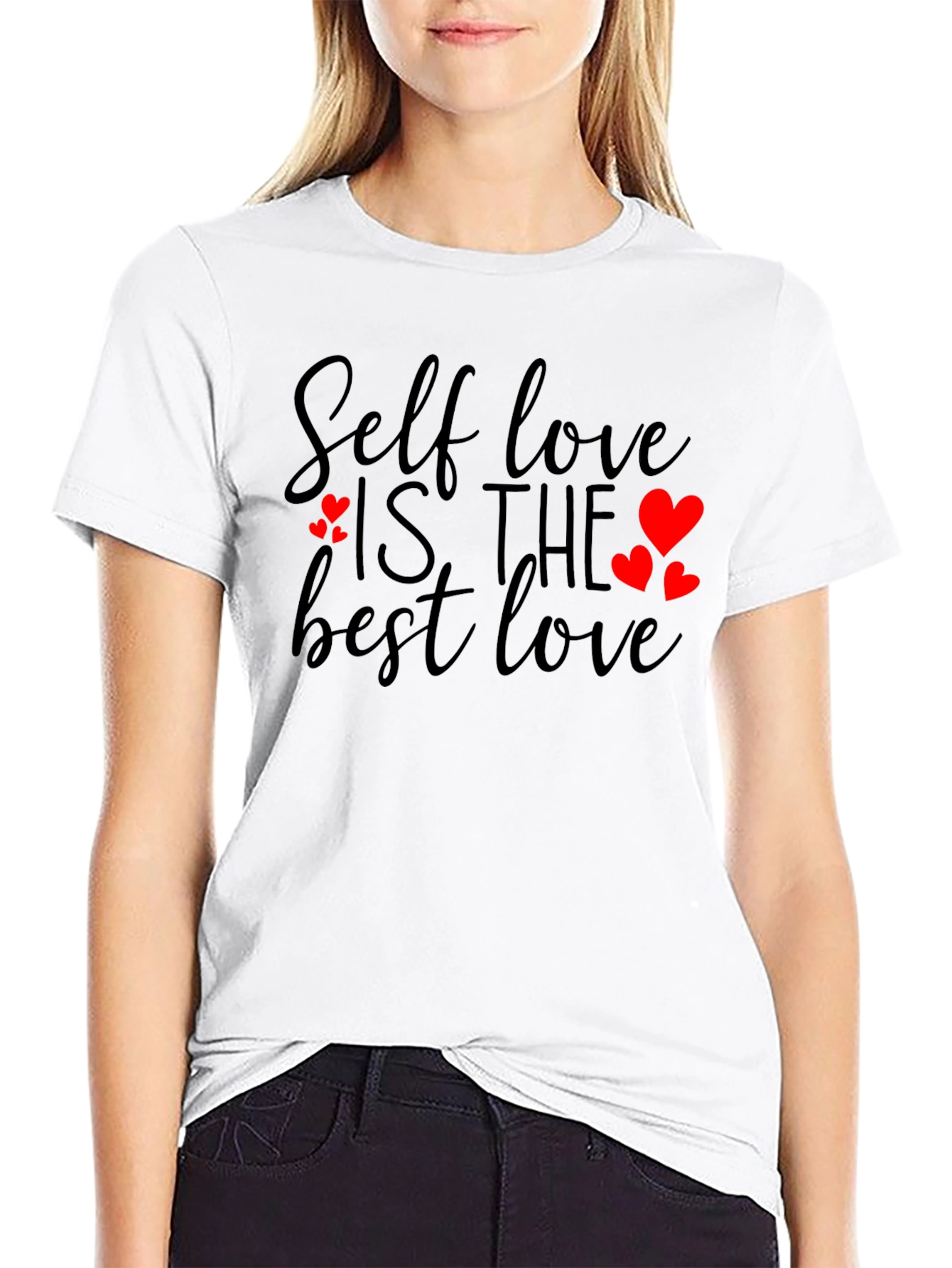 Black Self Love is the Best Love Graphic Tee view 9