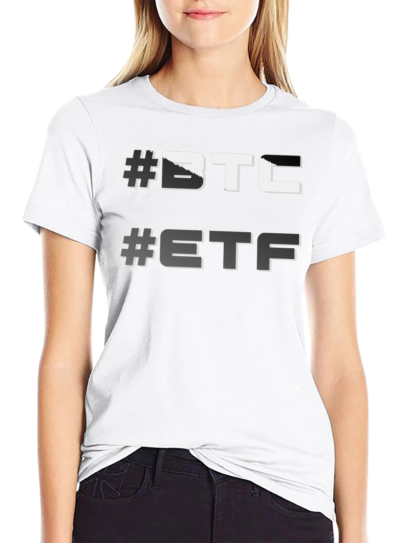 Black Crypto Investor T-Shirt - #BTC #ETF view 9