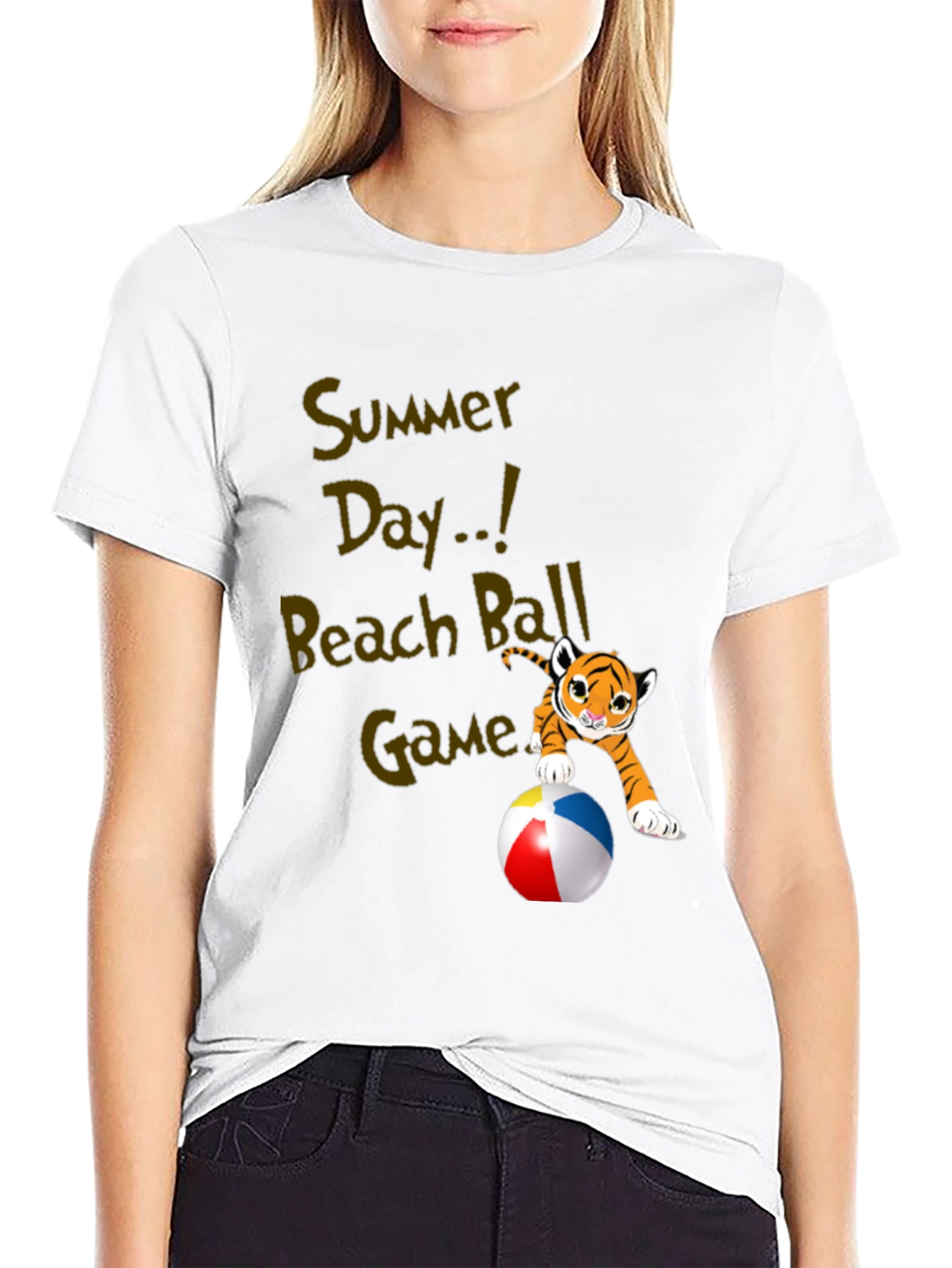 Summer Beach Ball Game T-Shirt - 9