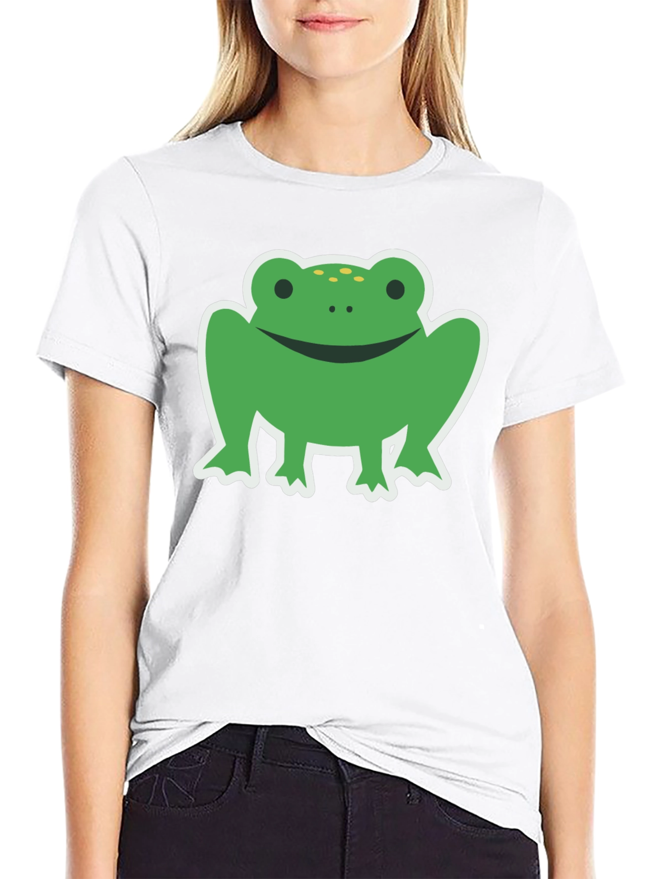 Black Frog Graphic Black T-Shirt view 9
