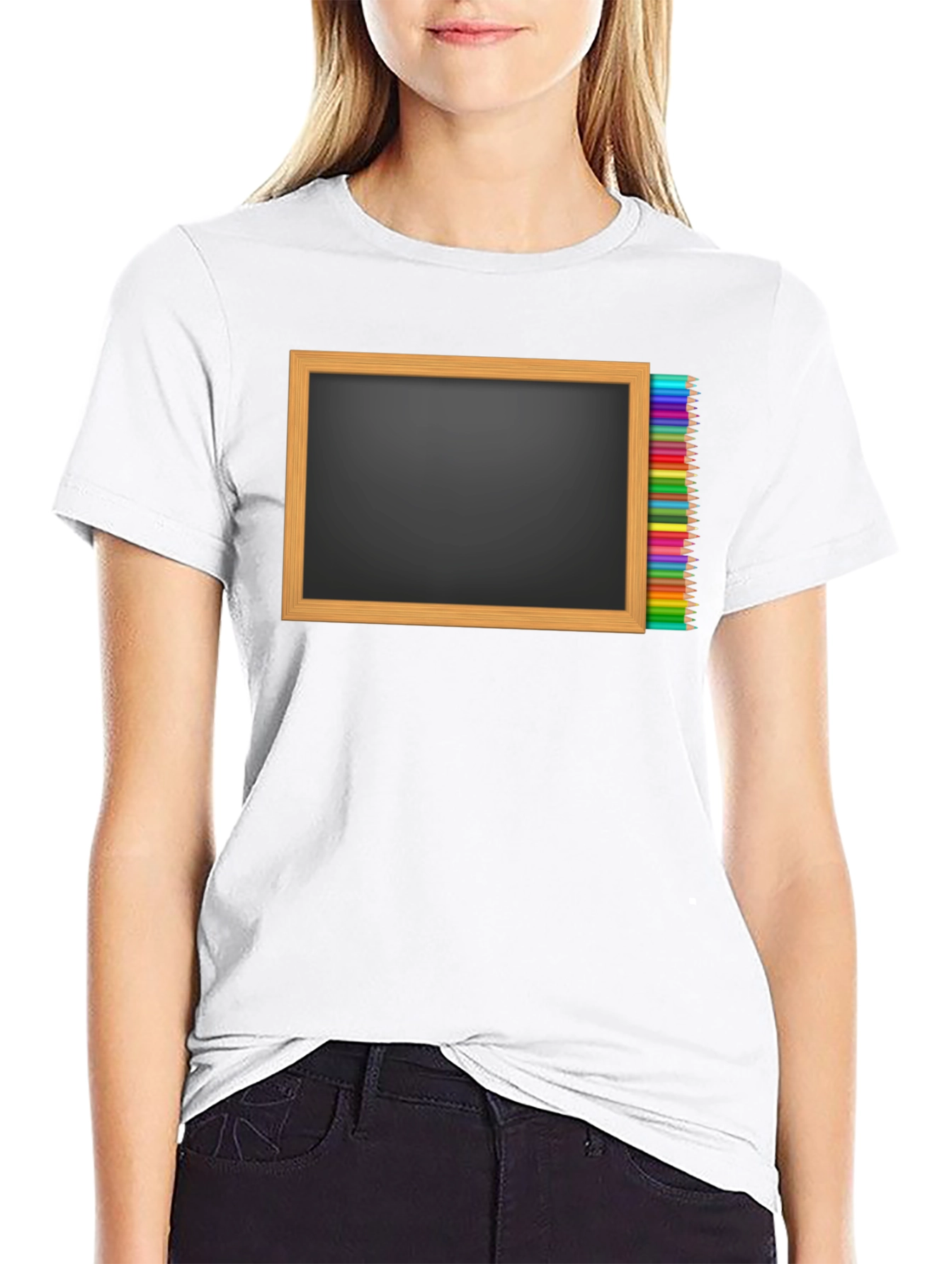 Blackboard & Pencils Graphic Tee - 9