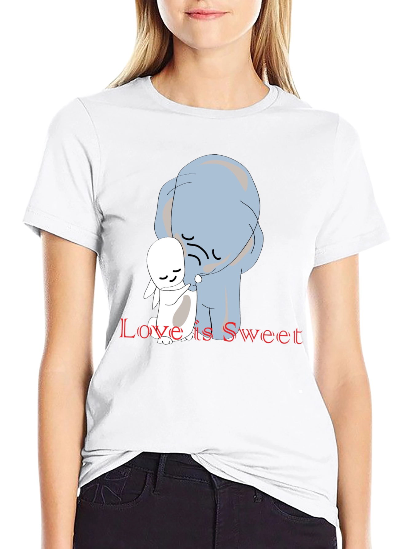 Black Love is Sweet Graphic Tee - Soft Cotton Comfort view 9