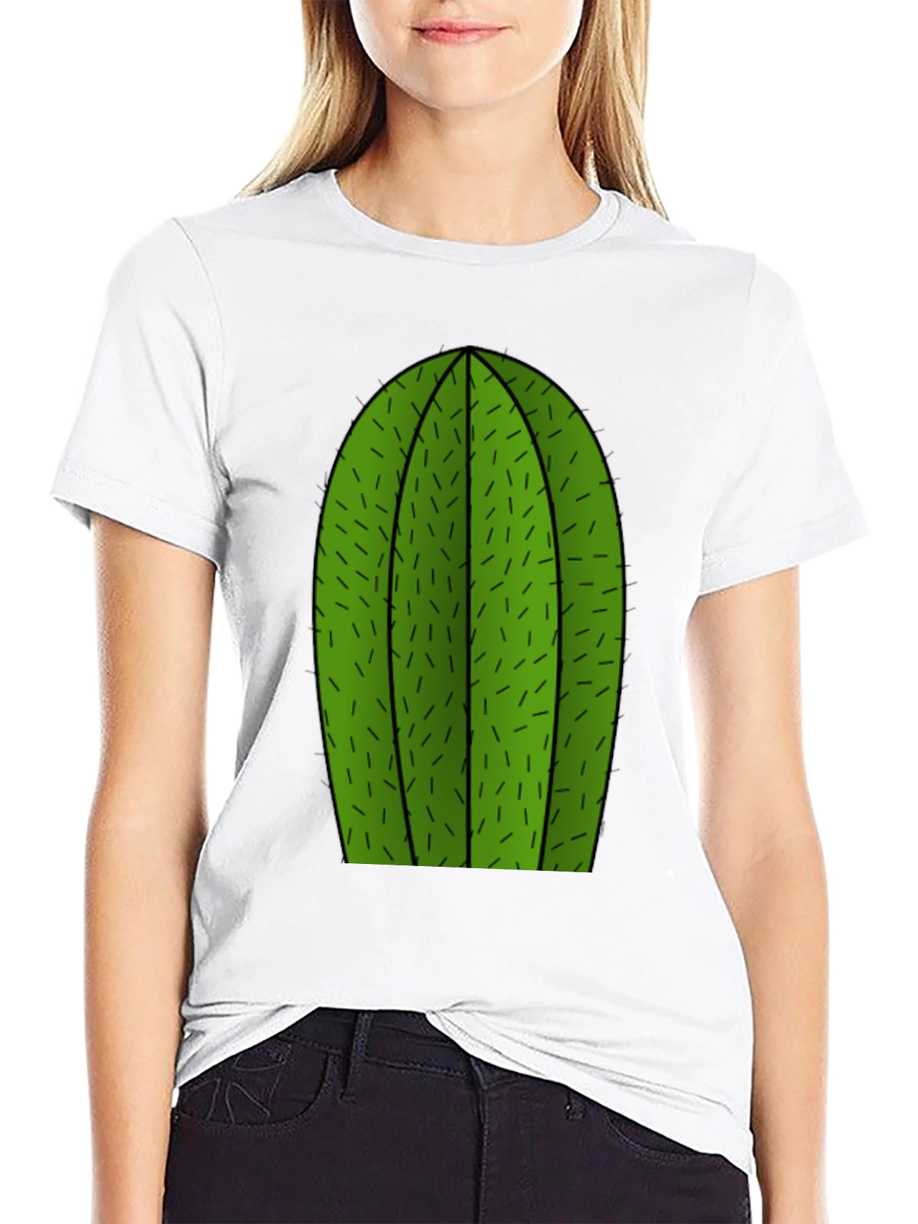 Black Cactus Graphic T-Shirt - Trendy and Unique view 9