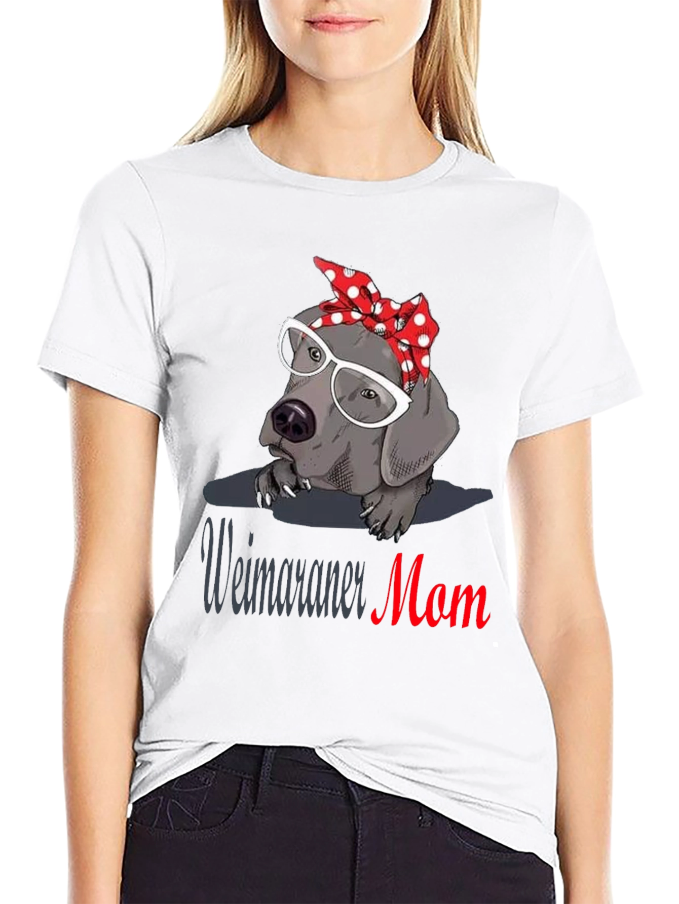 Weimaraner Mom T-Shirt - 9