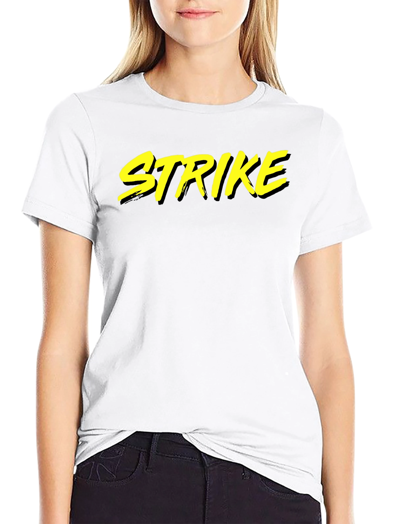 Black Strike Graphic Tee - Black view 9
