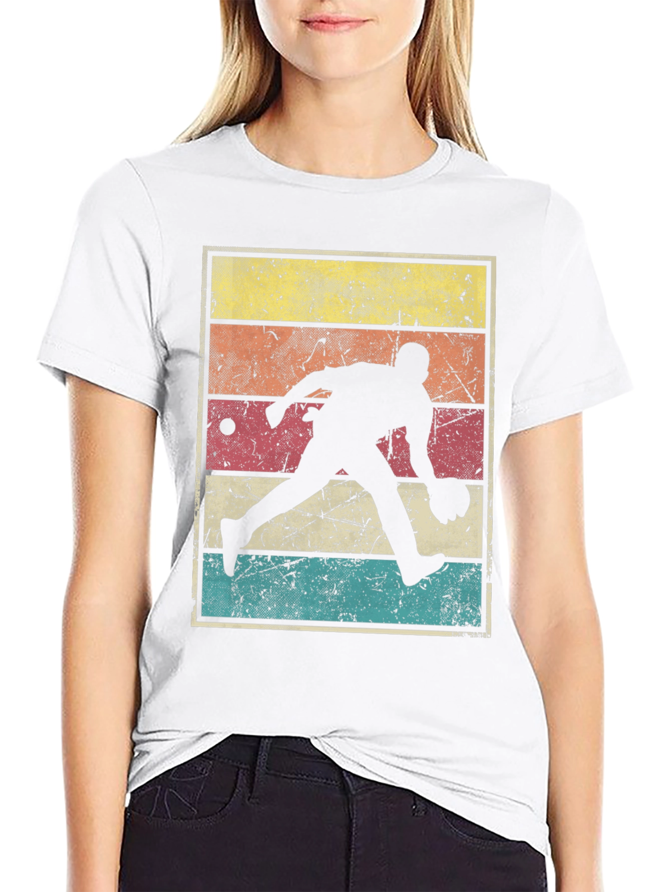 Black Retro Bowling T-Shirt - Vintage Style Strike! view 9