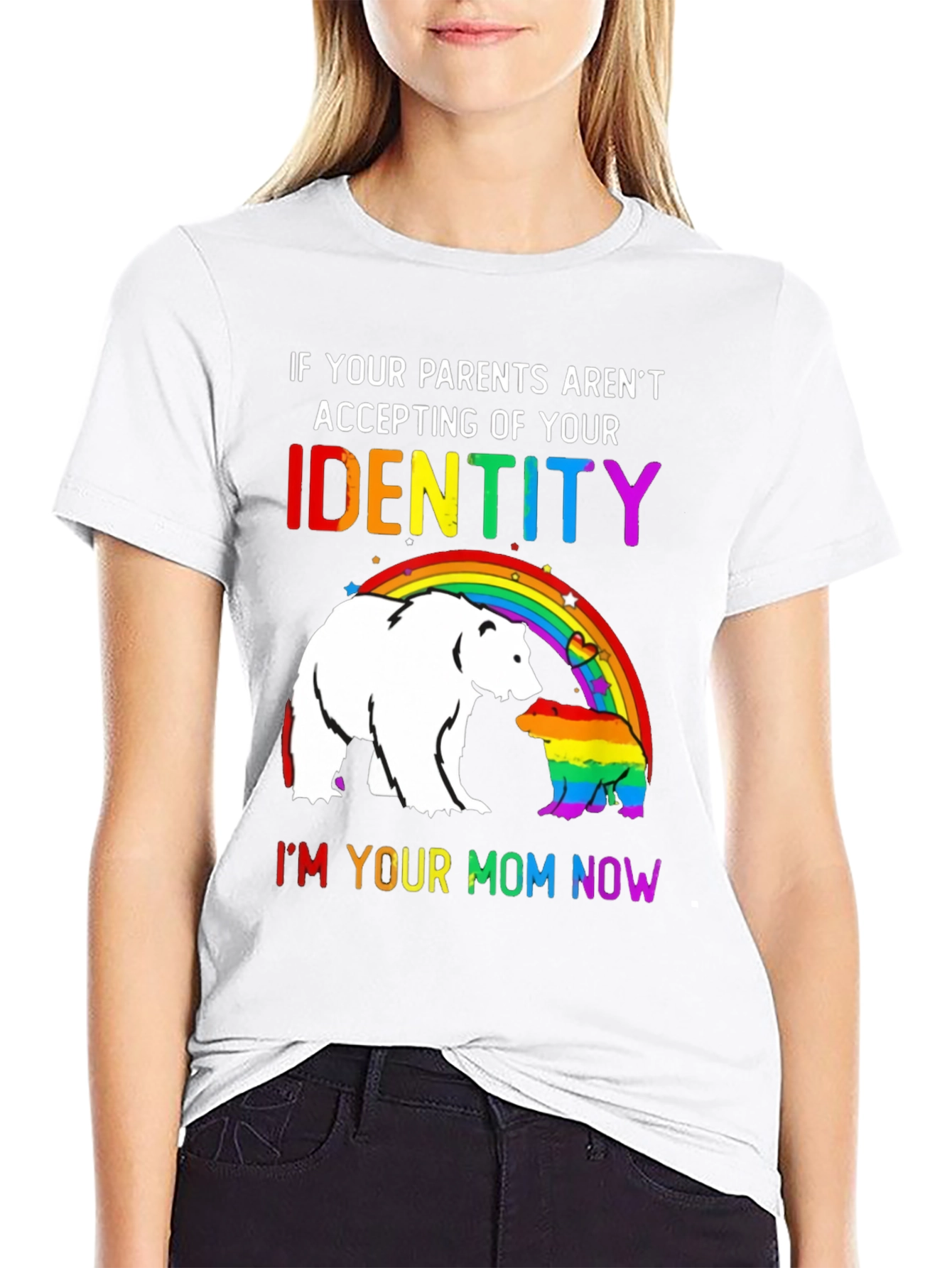LGBTQ+ "I'm Your Mom Now" Pride T-Shirt - 9