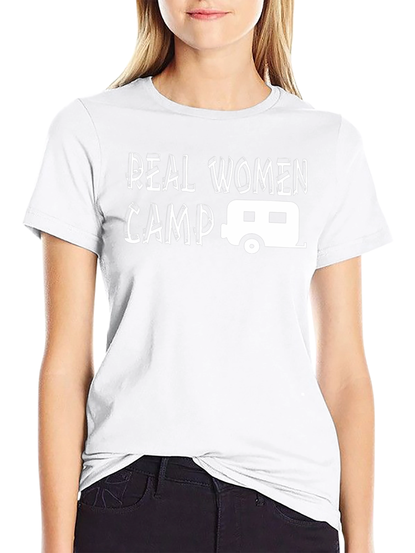Real Women Camp Graphic T-Shirt - 9