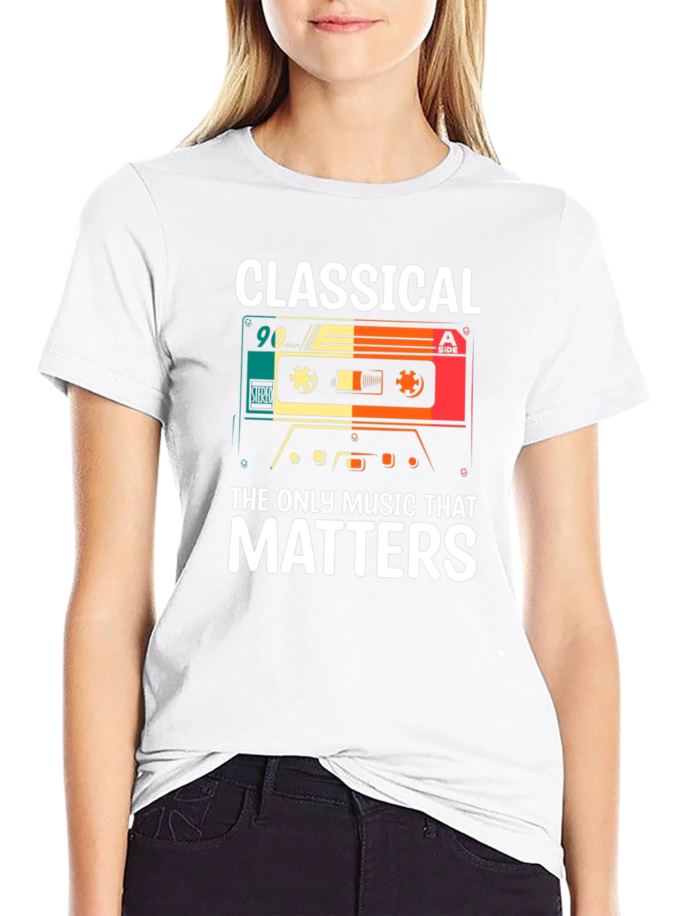 Black Classical Music Matters Graphic Tee view 9