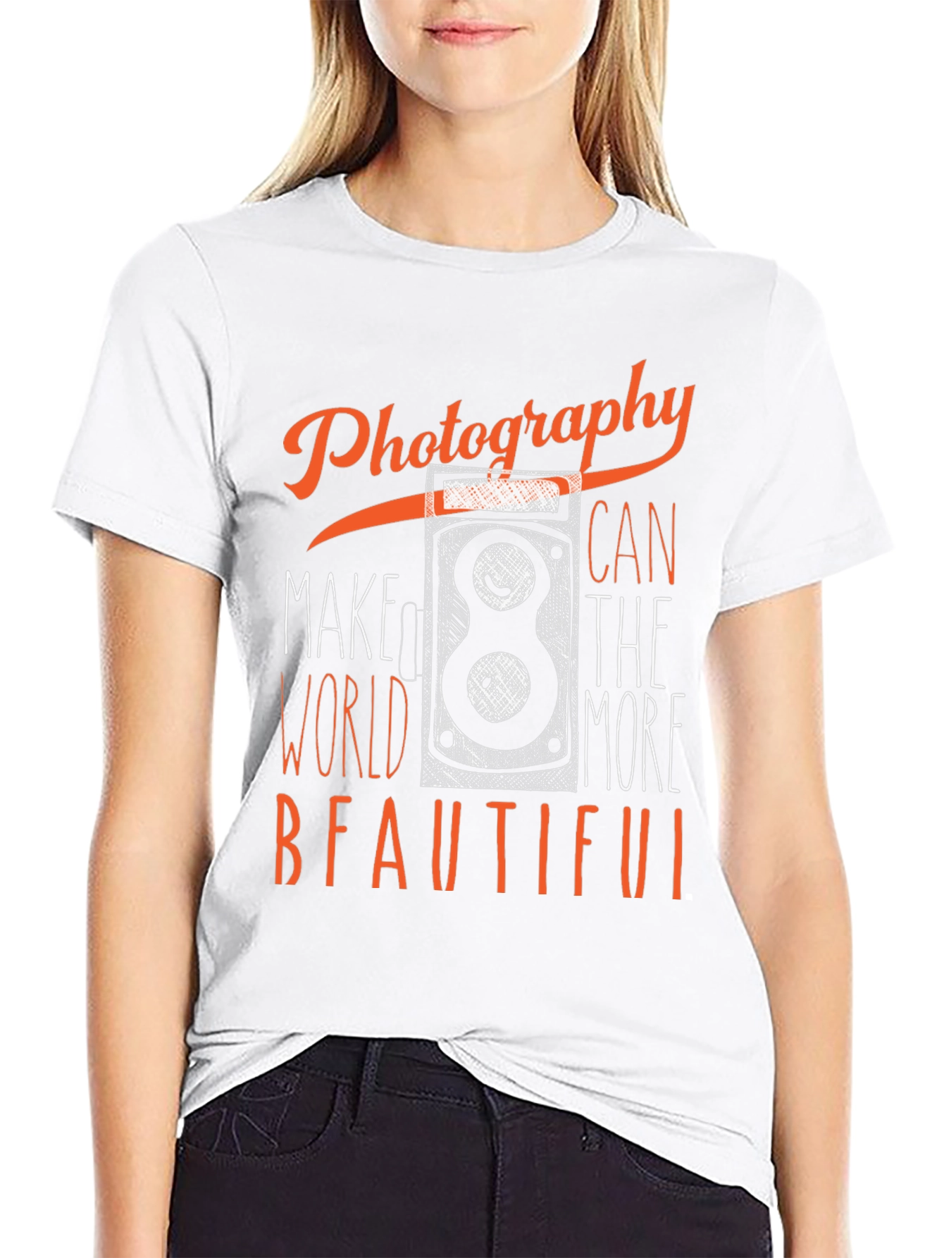 Black Photography Makes The World More Beautiful T-Shirt view 9