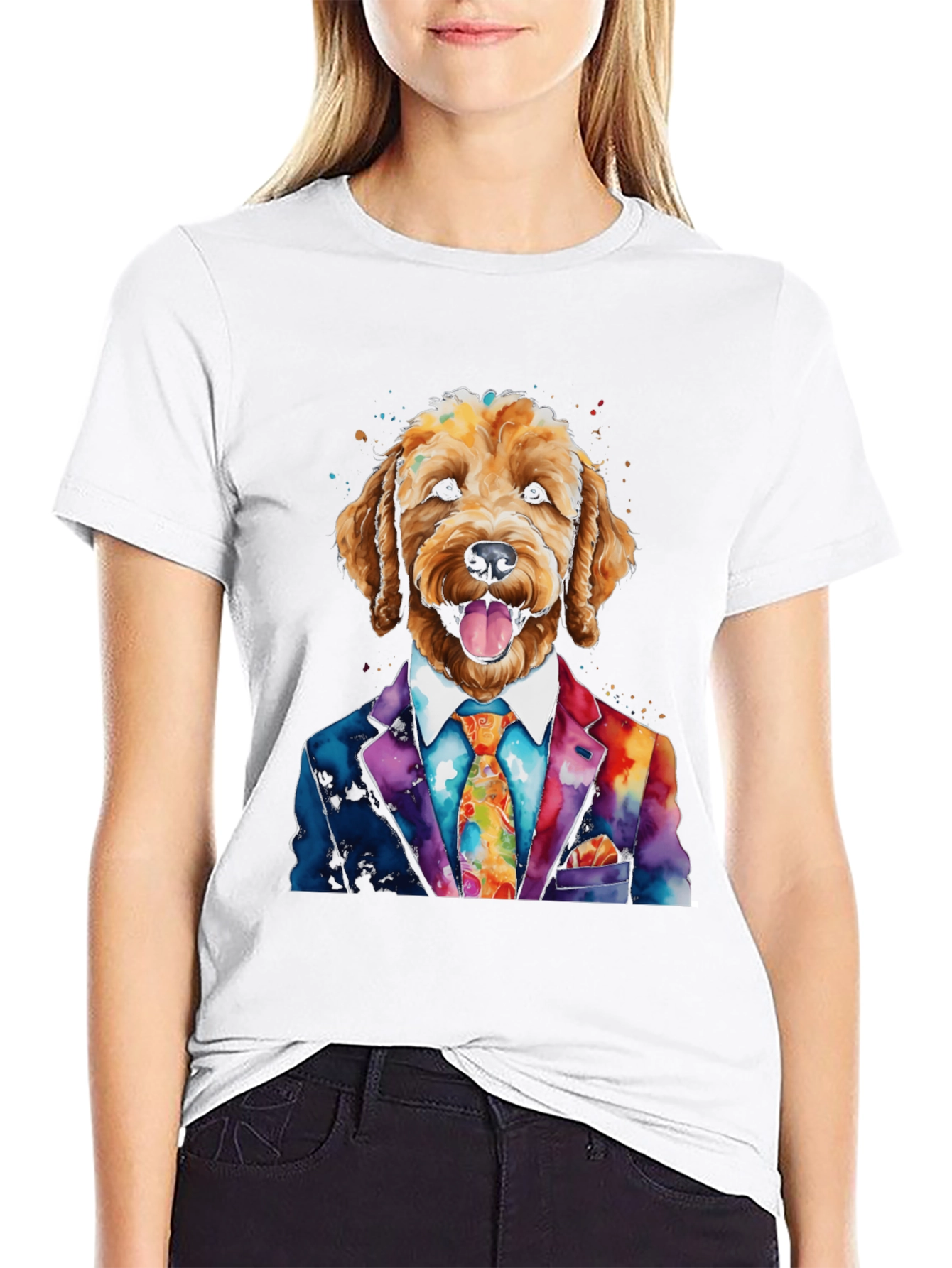Dapper Doodle Dog T-Shirt - 9