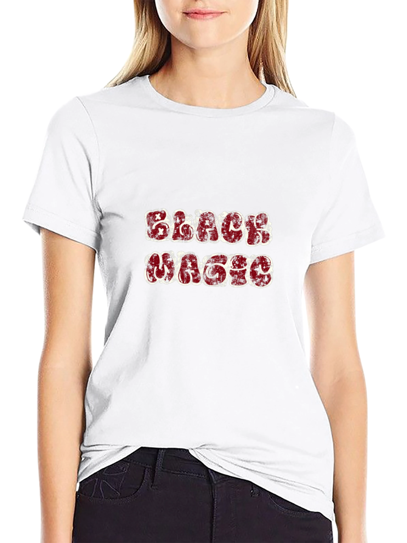 Black Black Magic Graphic T-Shirt view 9