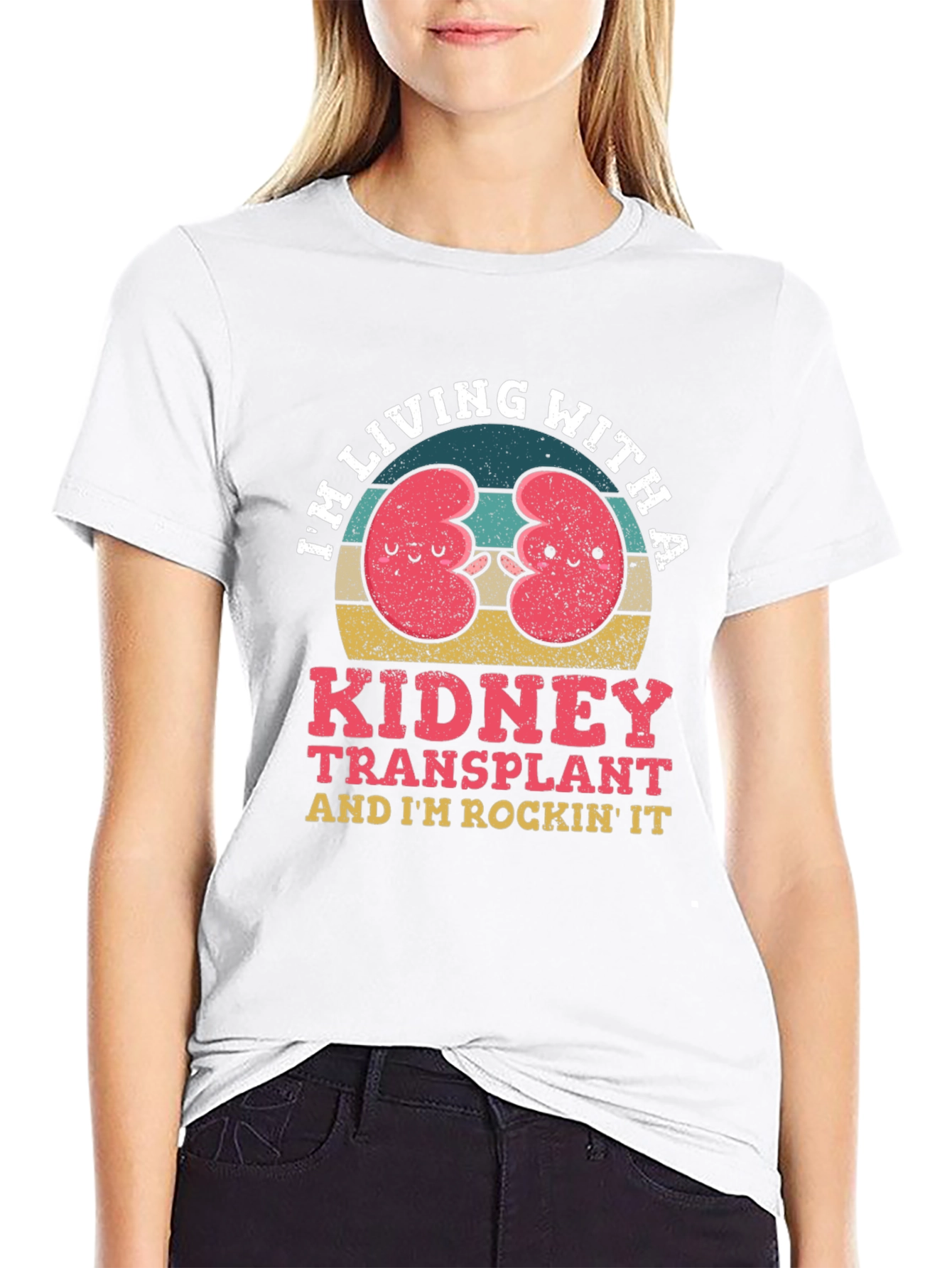 Black Kidney Transplant Recipient T-Shirt view 9