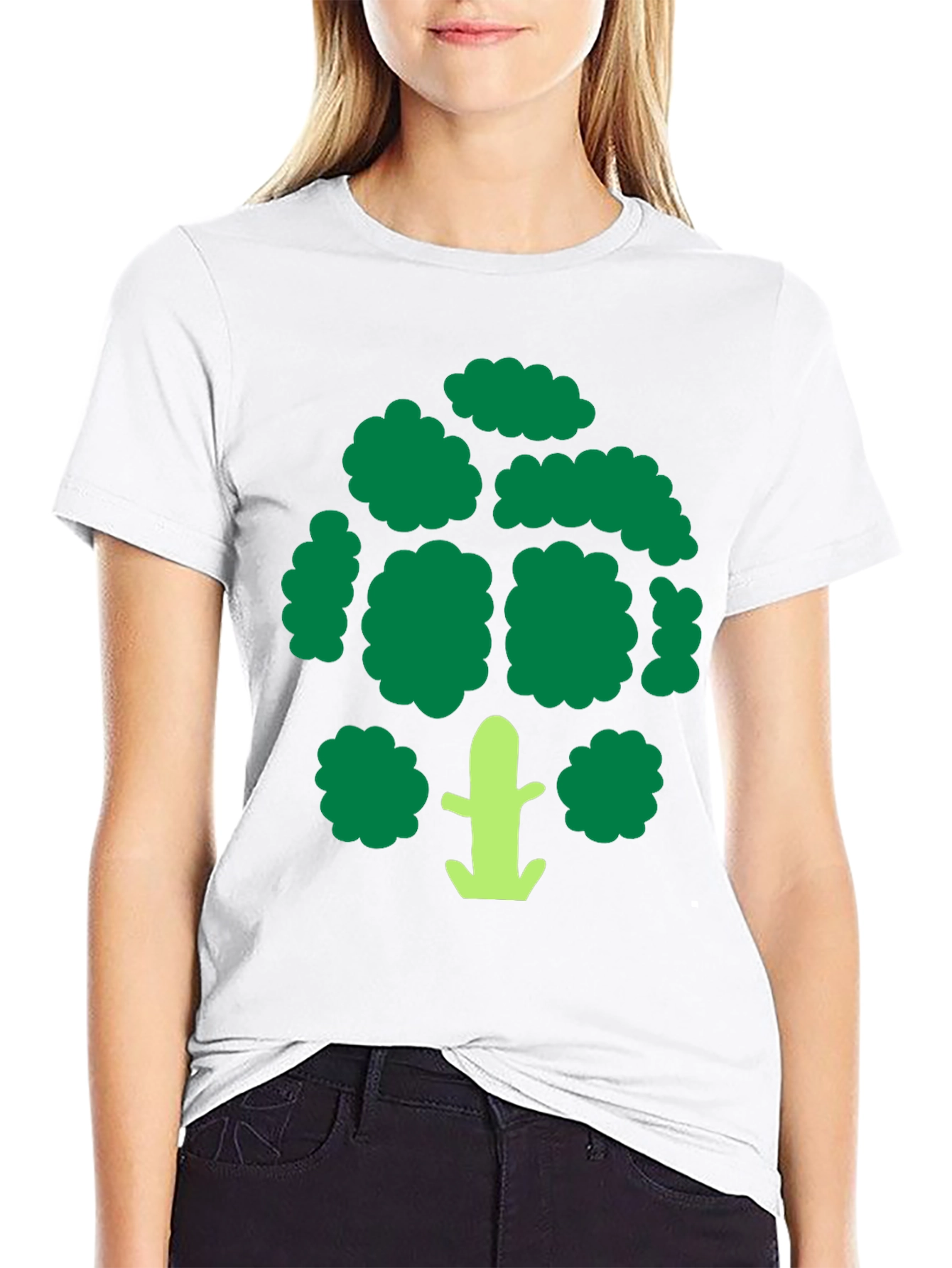 Broccoli Graphic Tee - Organic Humor - 9