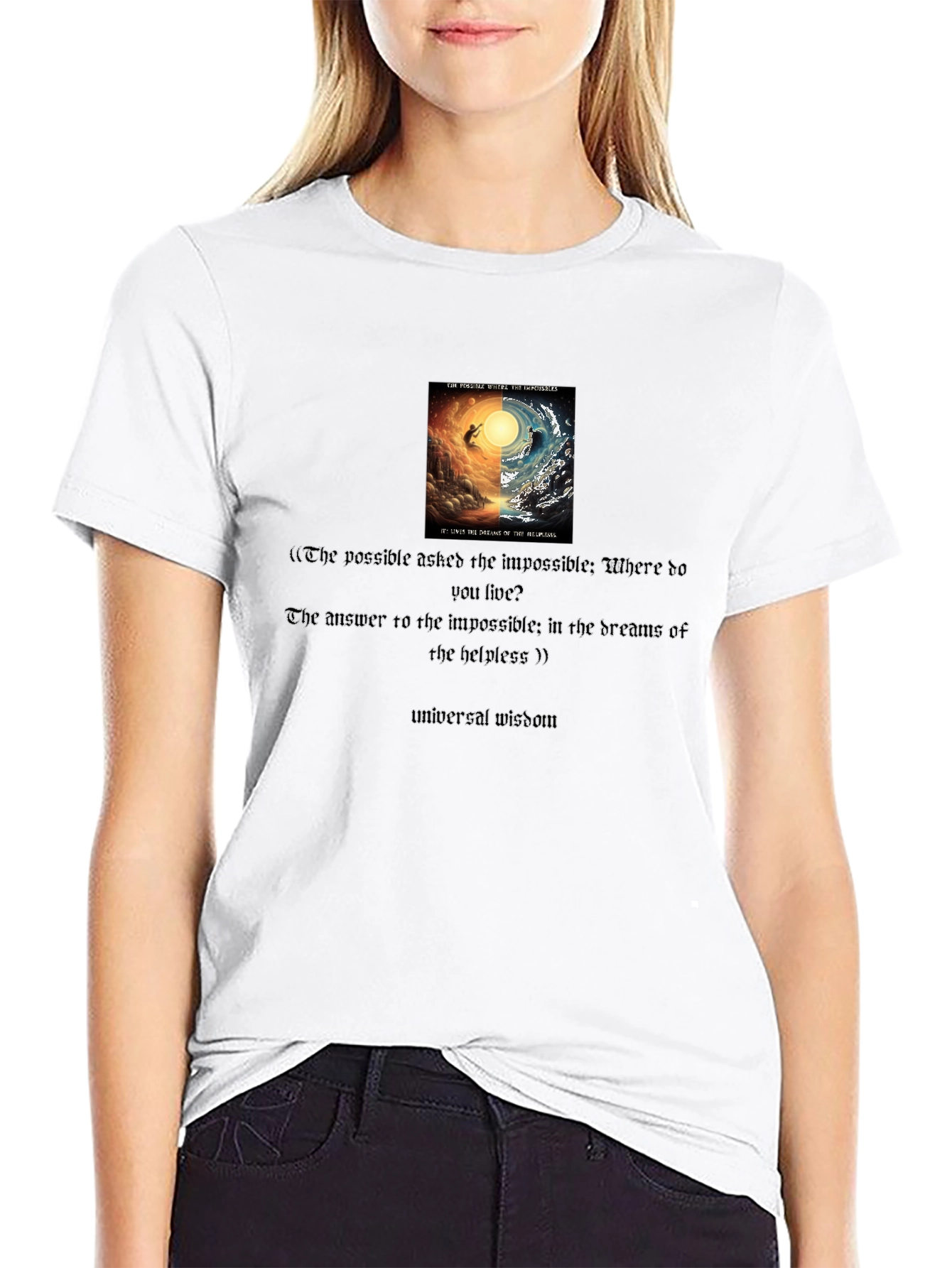 Impossible Wisdom T-Shirt: Dreamer's Tee - 9