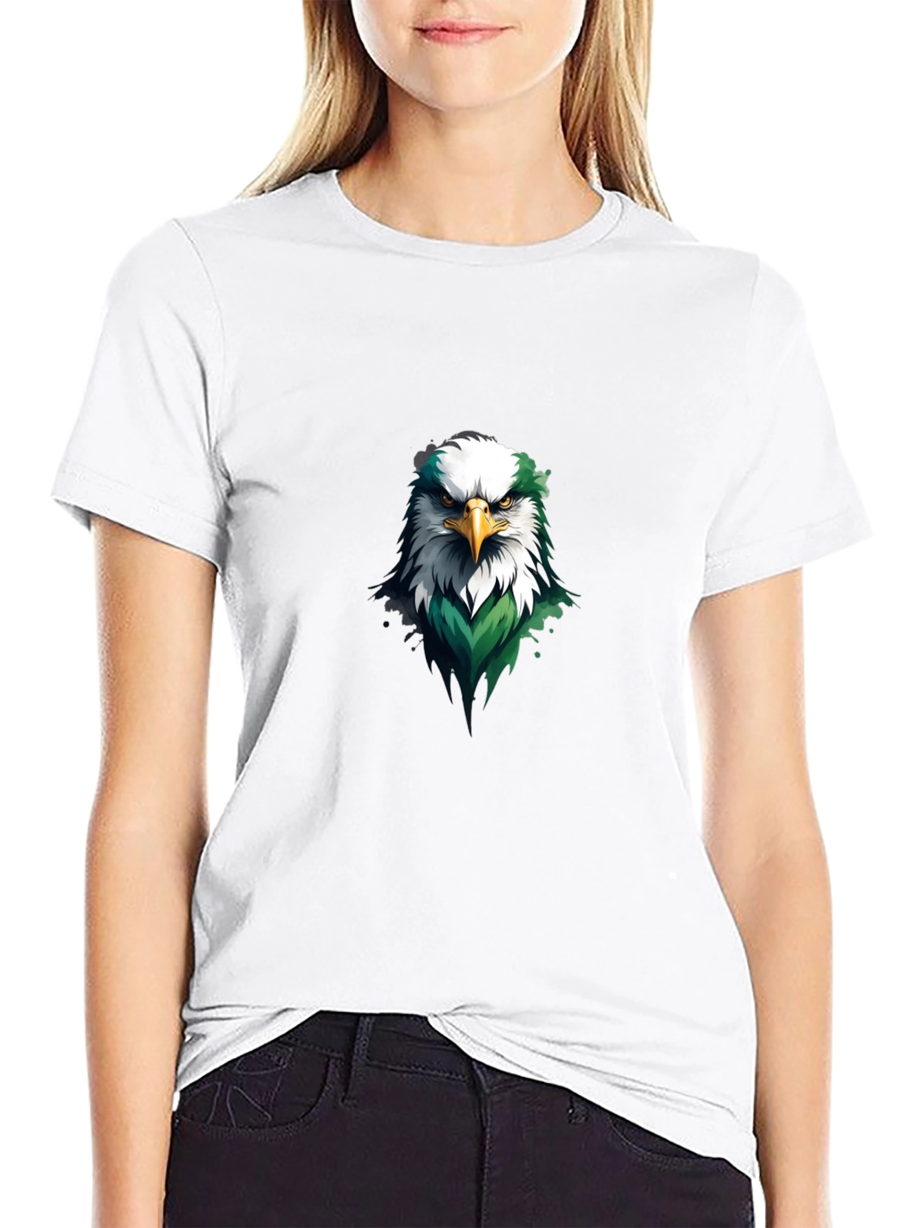 Black Eagle Graphic T-Shirt - Bold Design view 9