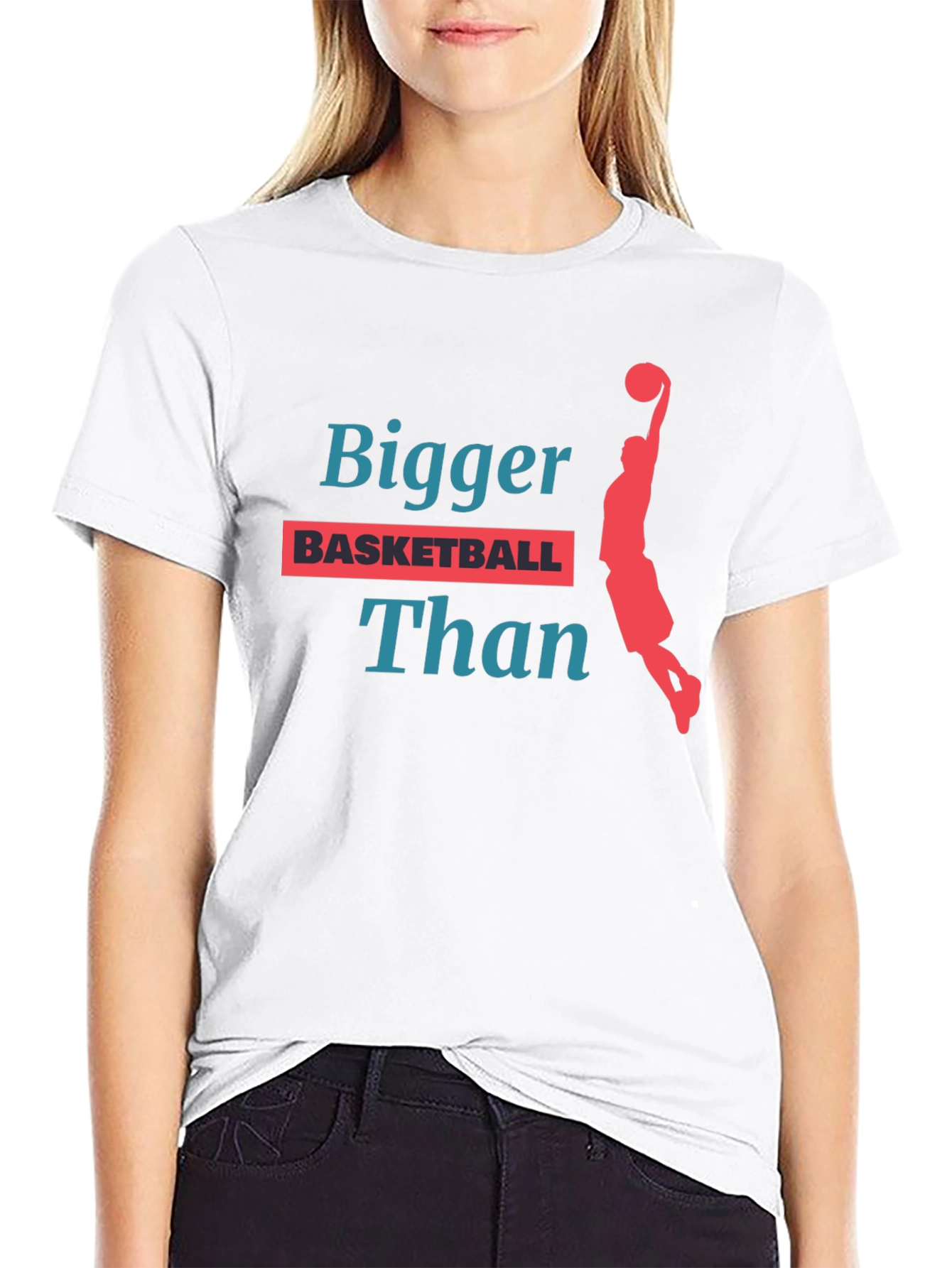Bigger Than Basketball Graphic T-Shirt - 9