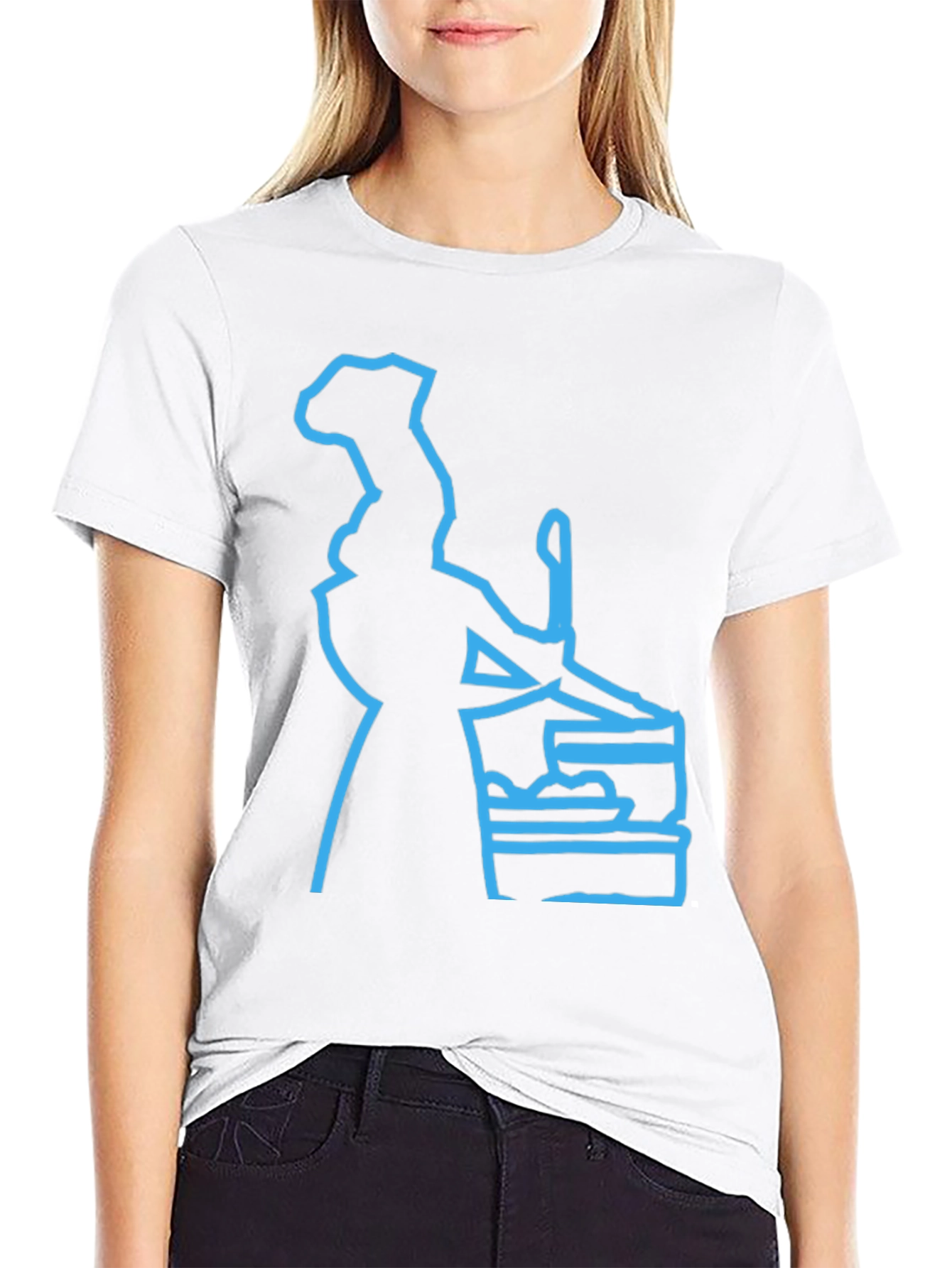 Black Chef Graphic T-Shirt - Cool, Unique Design! view 9
