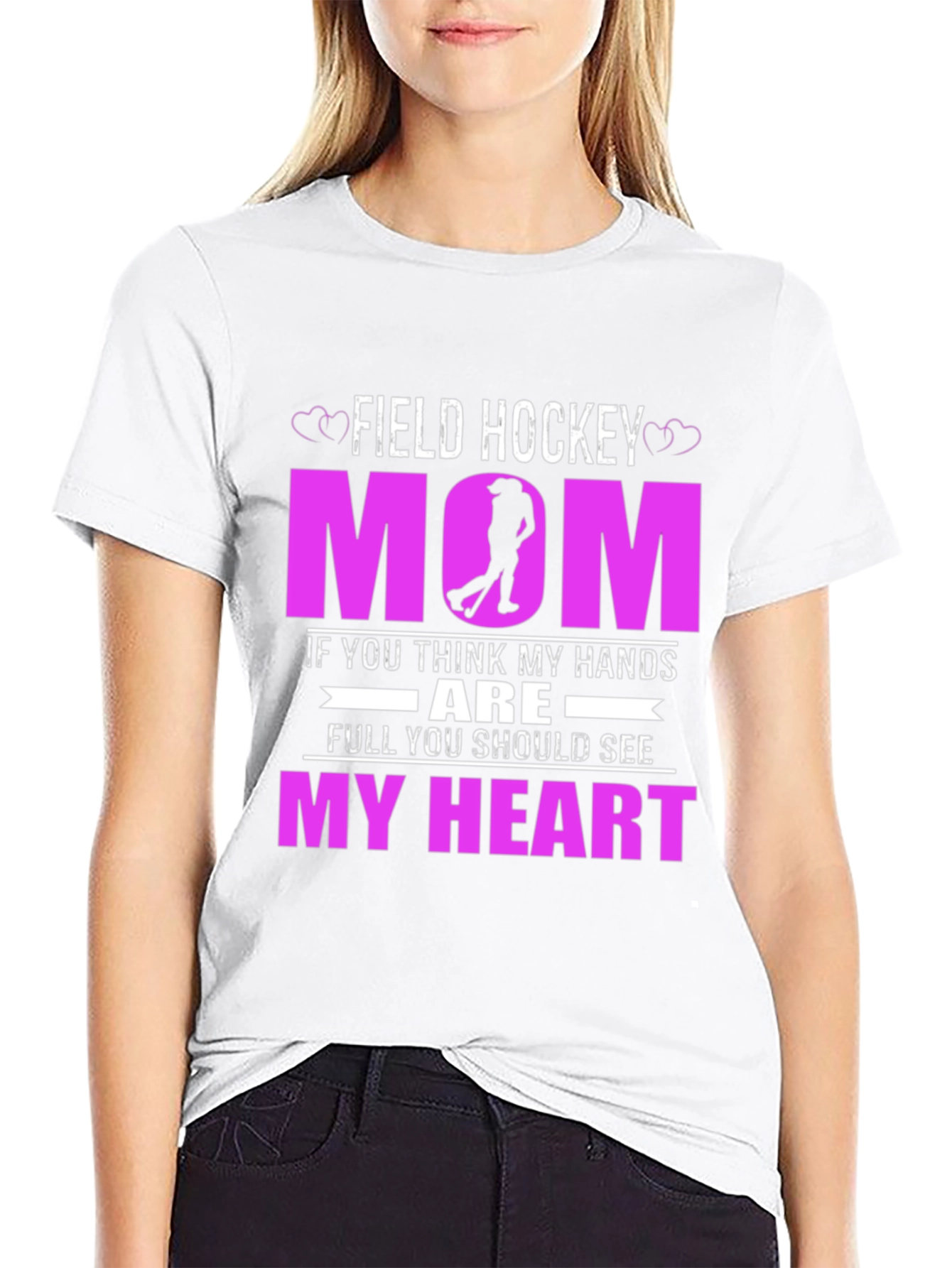 Field Hockey Mom Graphic Tee - 9