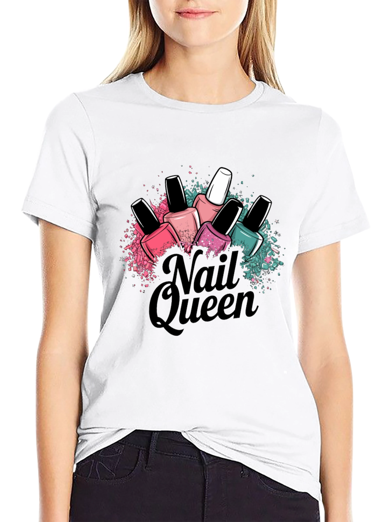 Nail Queen T-Shirt - Manicure Lover Fashion Tee - 9