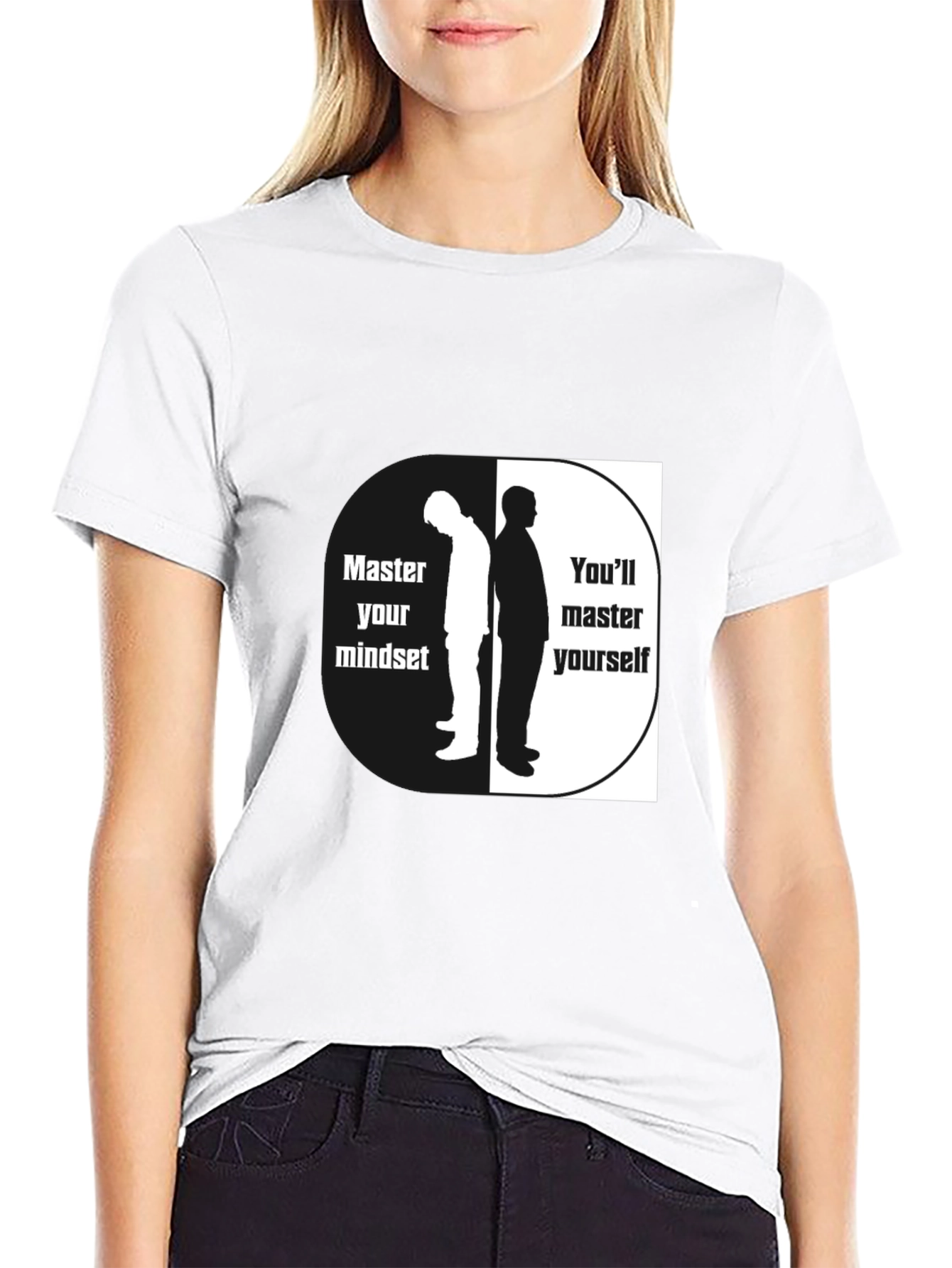 Master Your Mindset Graphic Tee - Black - 9