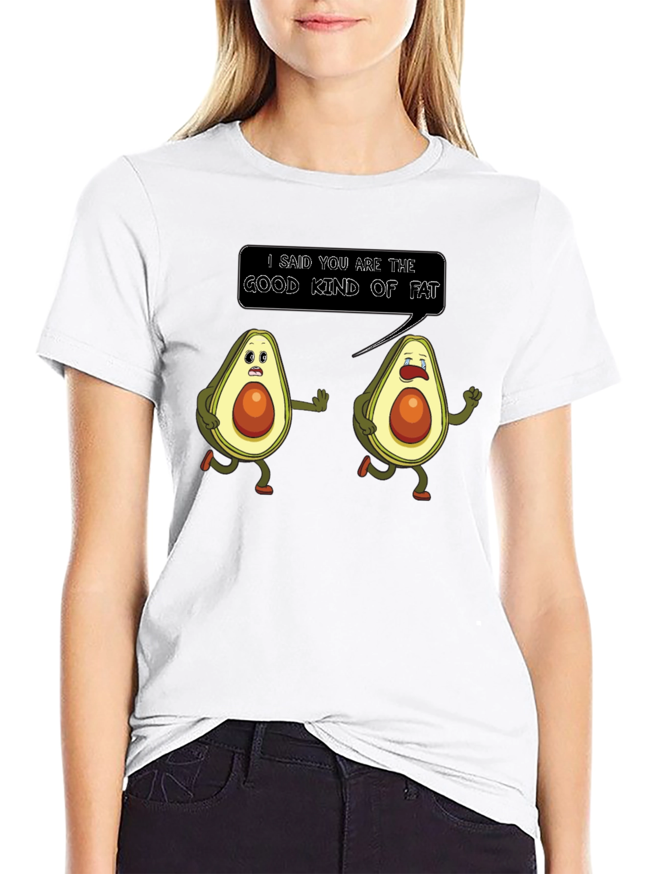 Black Avocado Good Fat Graphic Tee view 9