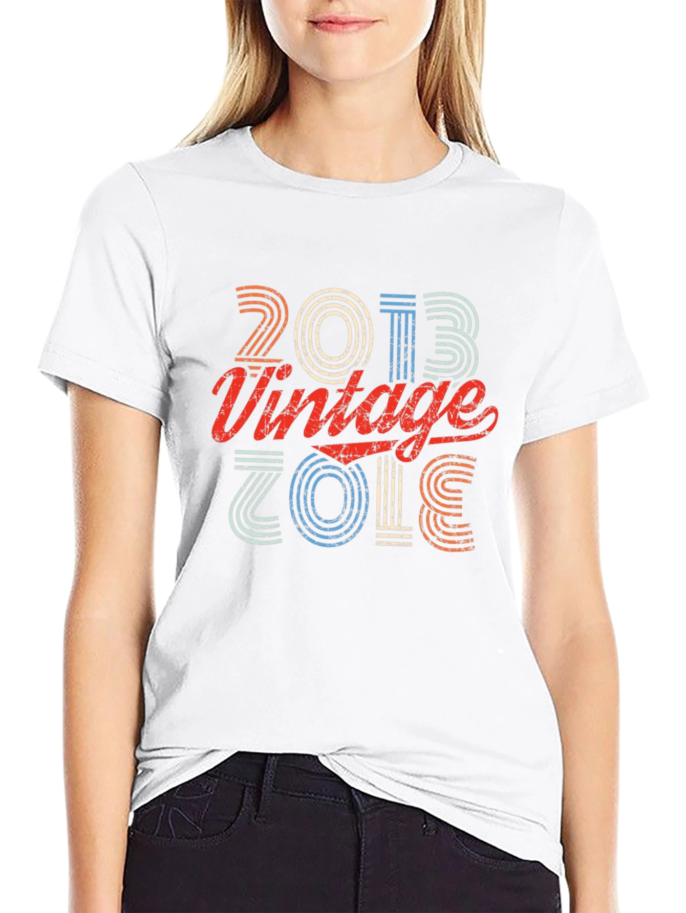 Vintage 2013 Graphic T-Shirt - Retro Birthday Tee - 9
