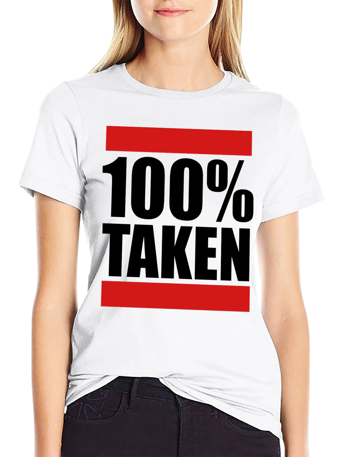 Black 100% Taken Graphic T-Shirt - Black view 9
