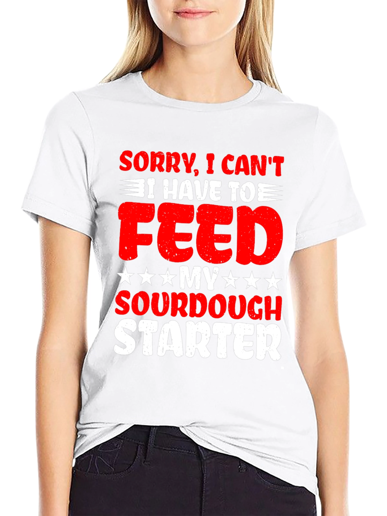 Black Sourdough Starter T-Shirt: Funny Baking Tee view 9