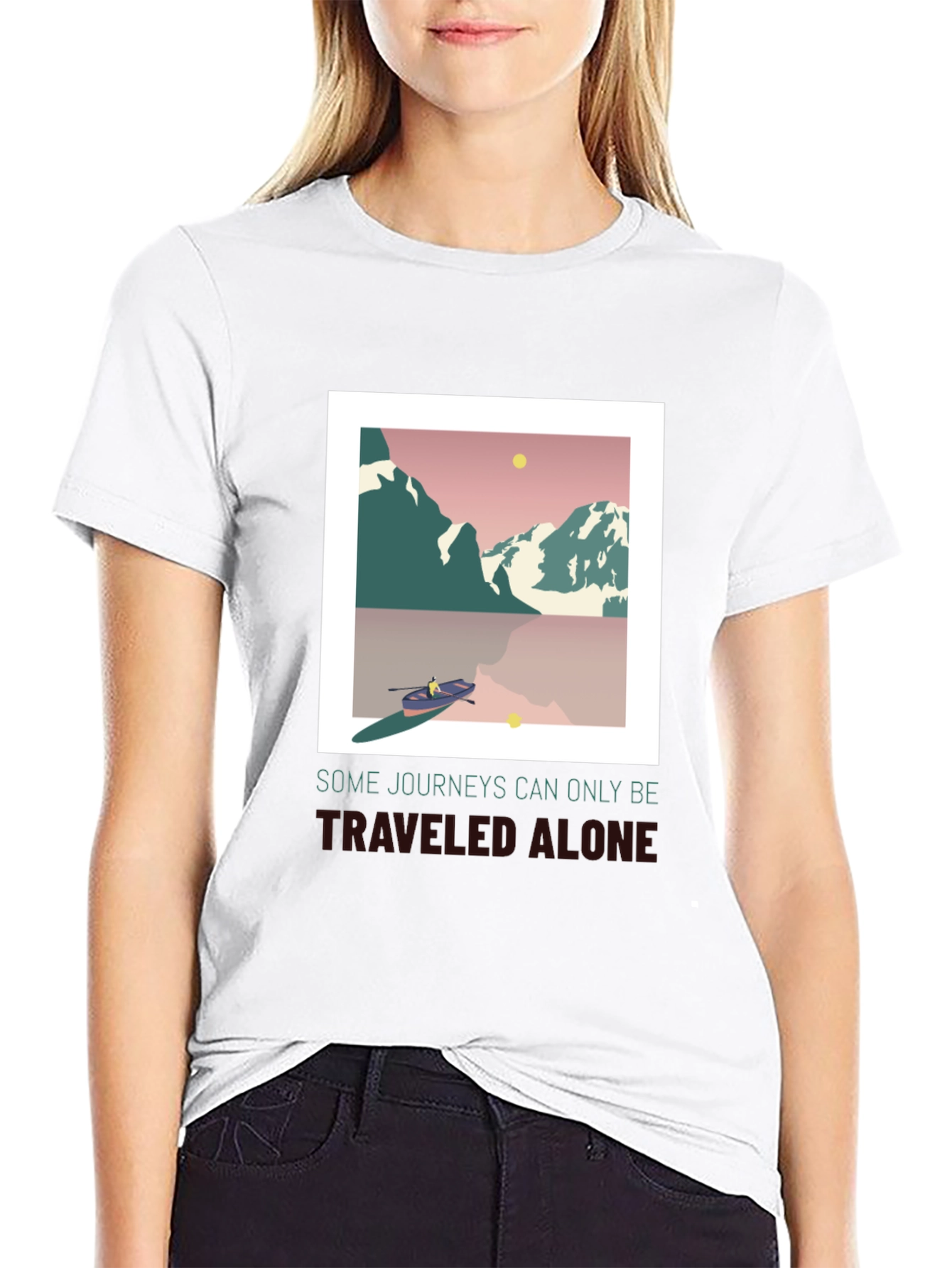 Solo Journey Graphic T-Shirt - Unisex Adventure Tee - 9