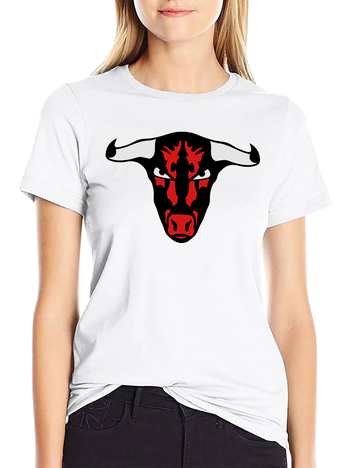 Black Black Bull Graphic Tee - Bold & Edgy Design view 9