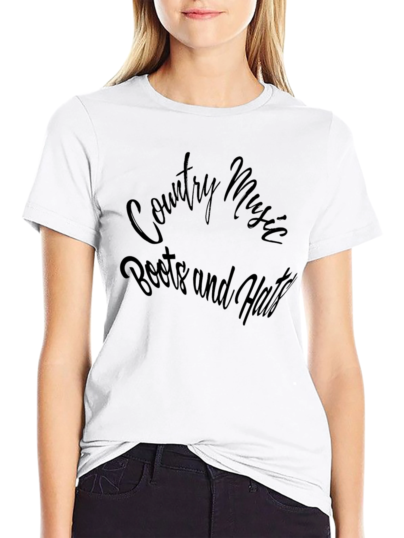 Country Music Boots and Hats T-Shirt - 9
