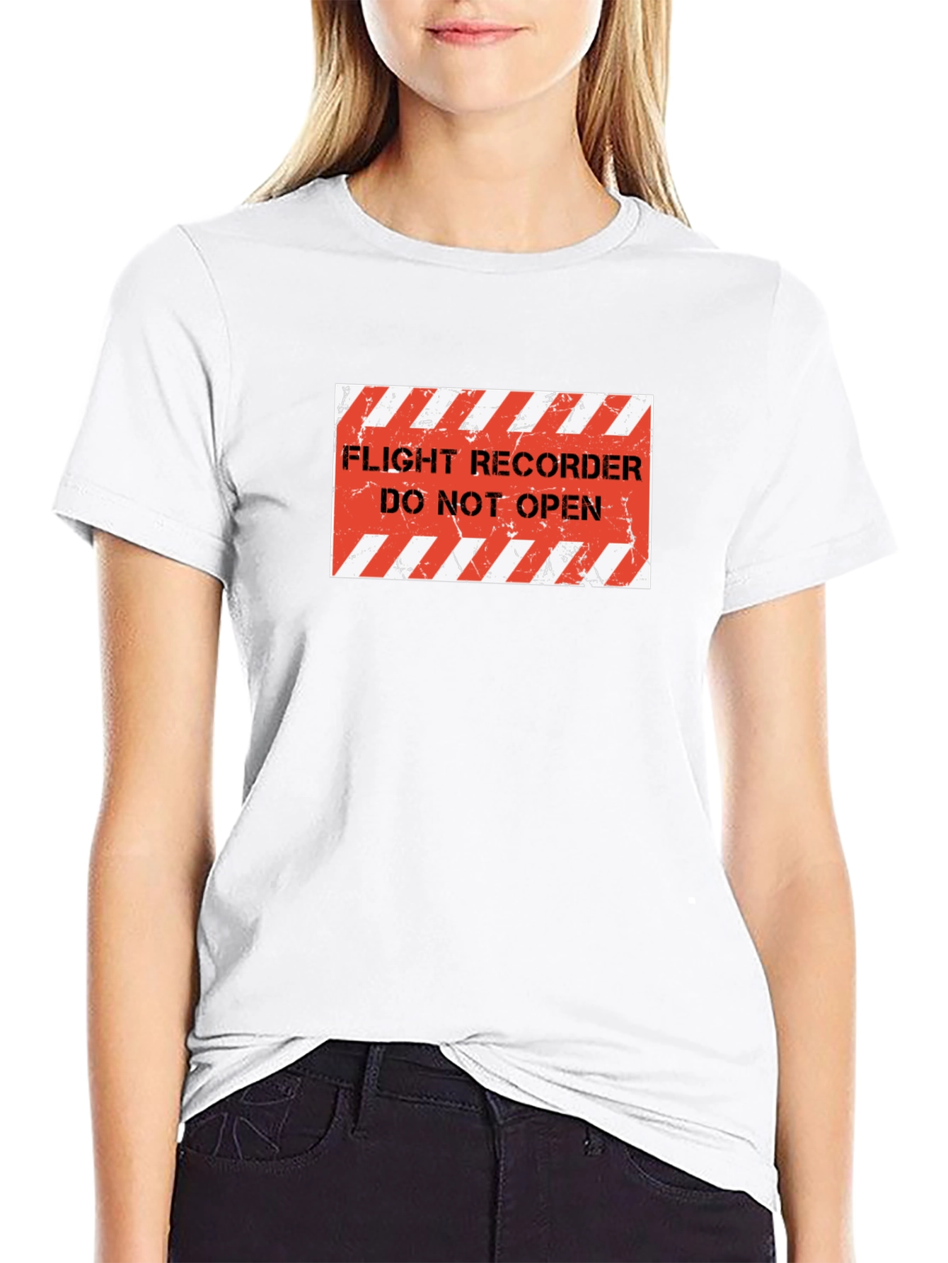 Black Flight Recorder - Do Not Open - Black T-Shirt view 9