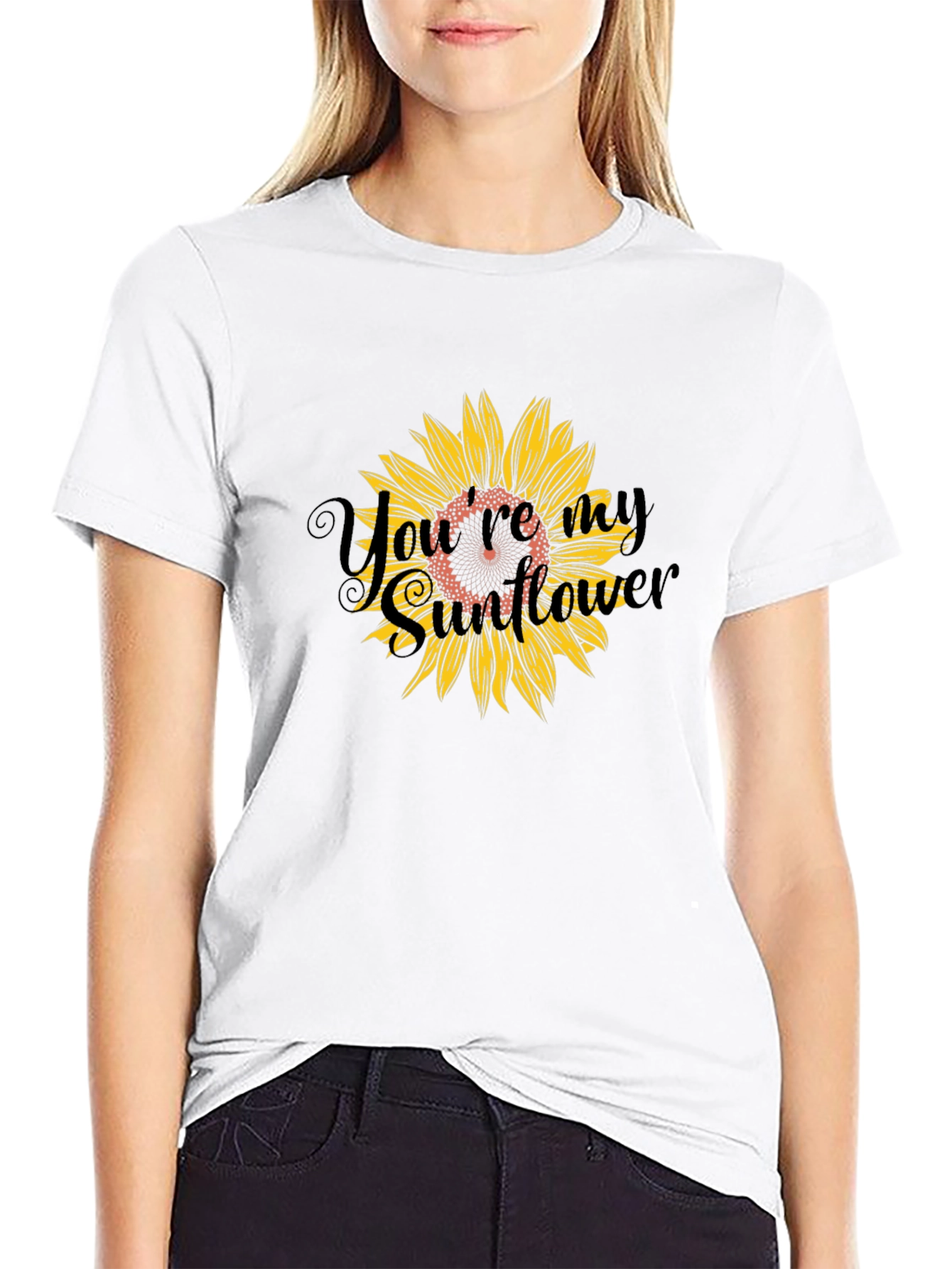 Black You Are My Sunflower Graphic Tee view 9
