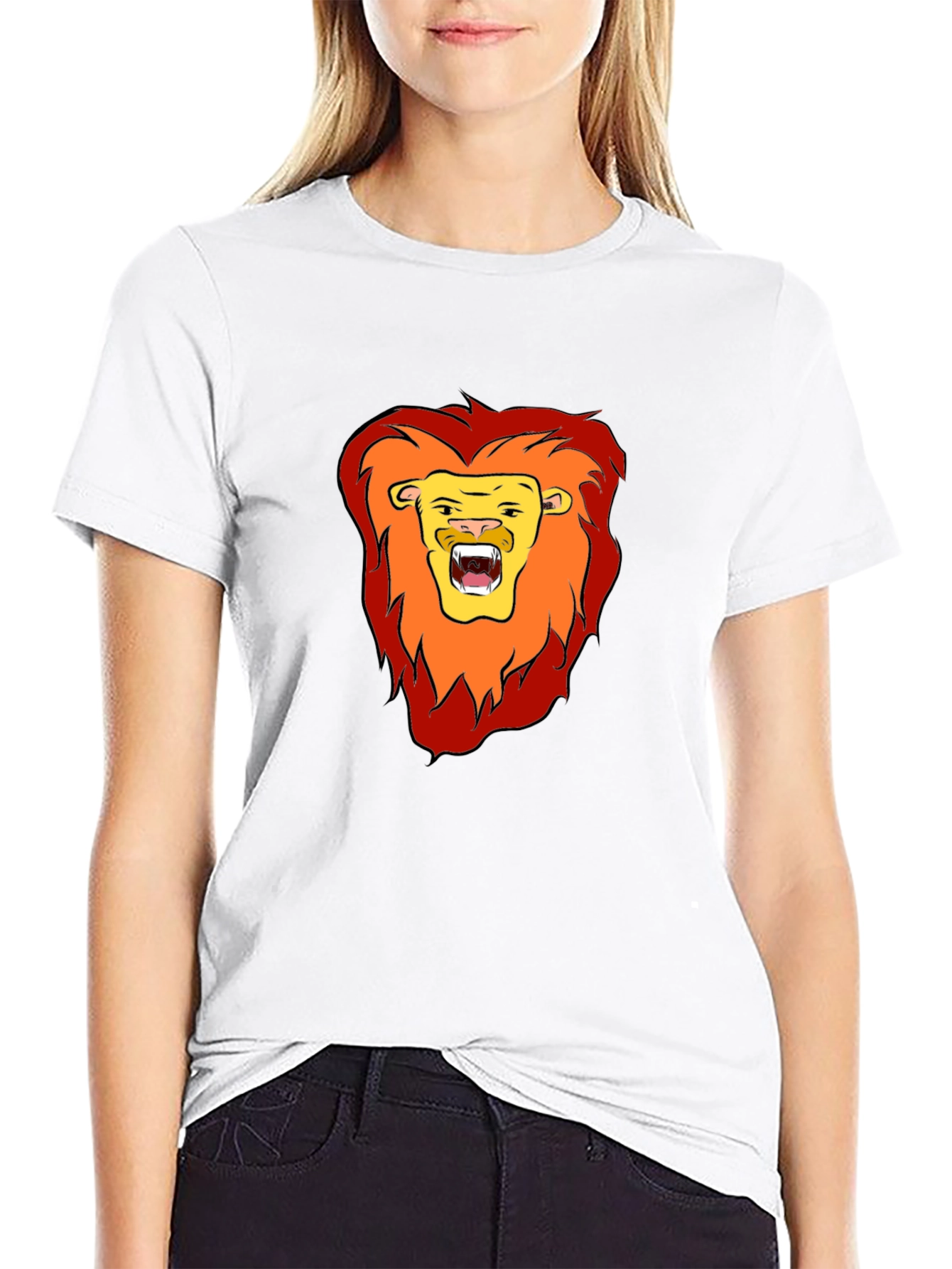Black Lion Graphic Tee - Bold & Stylish view 9