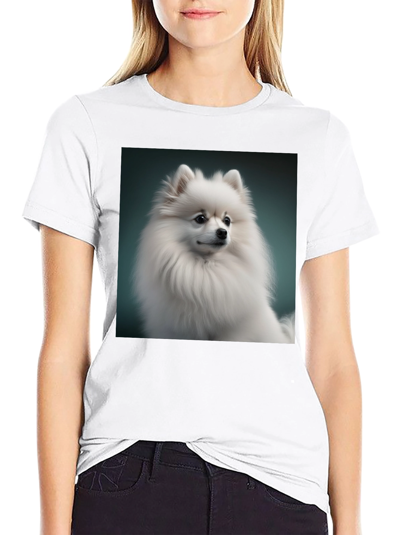 Black Dog Lover's Black T-Shirt view 9