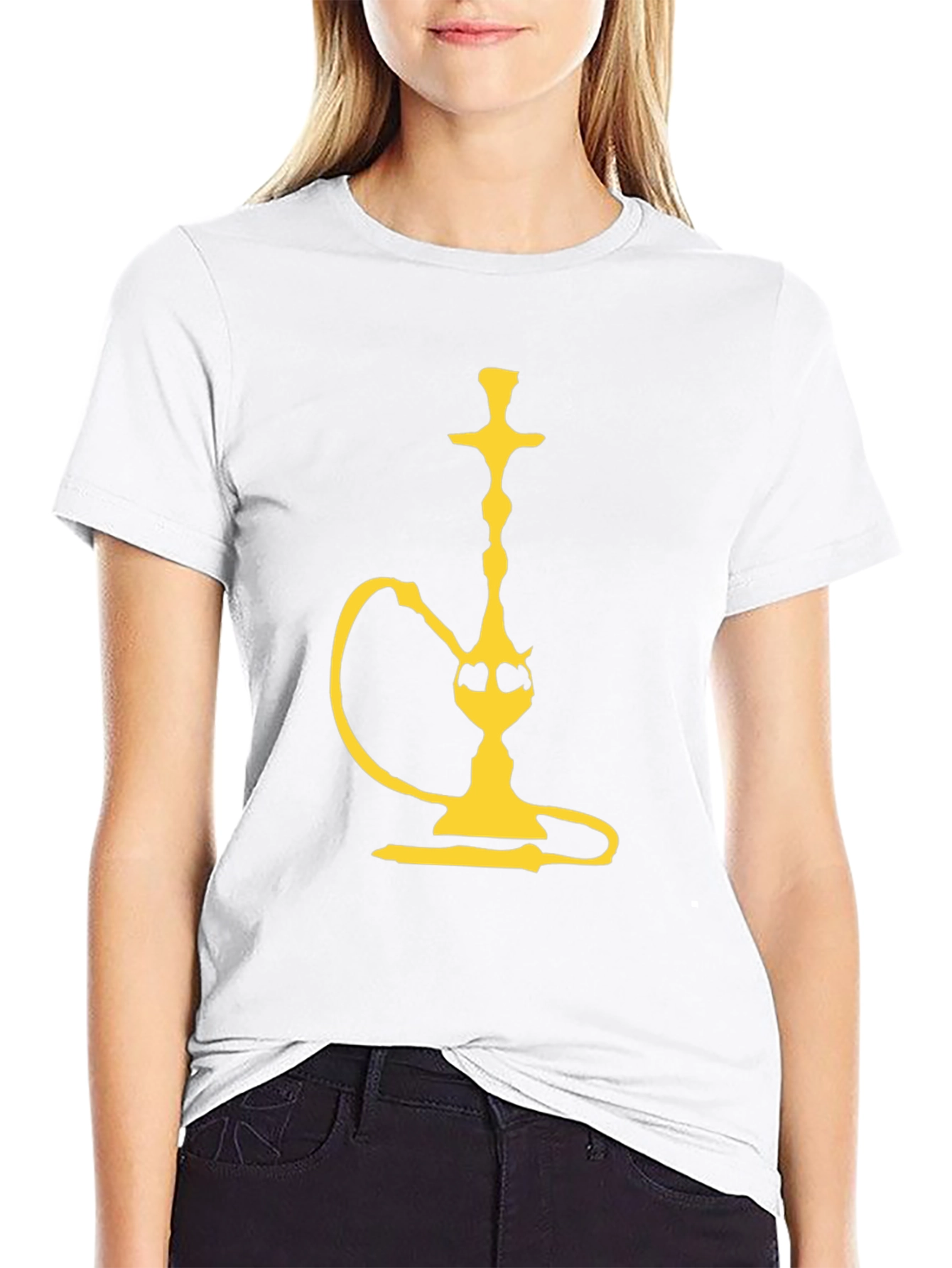 Black Hookah Graphic Tee - Black view 9